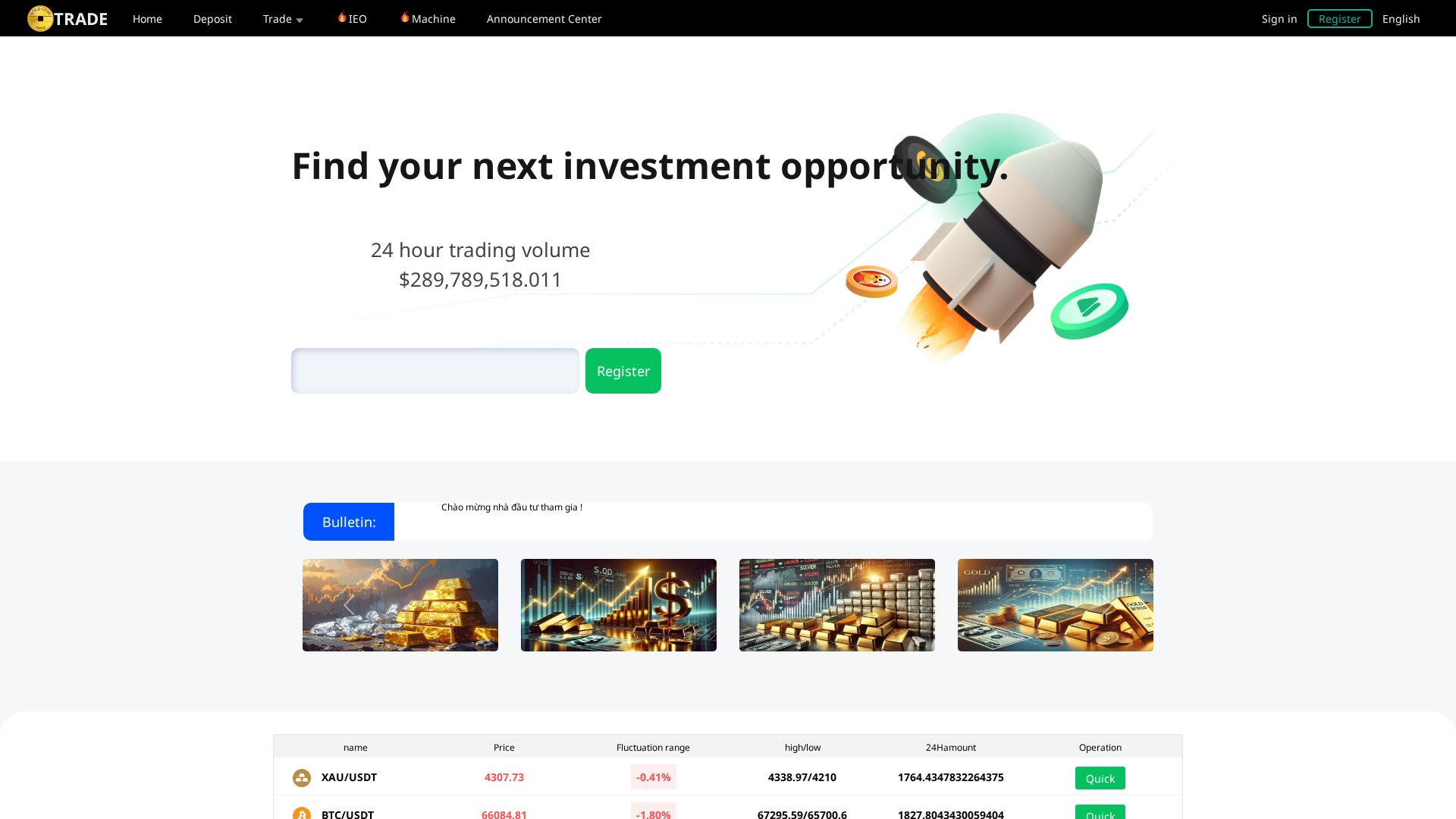 Screenshot of my1.finance
