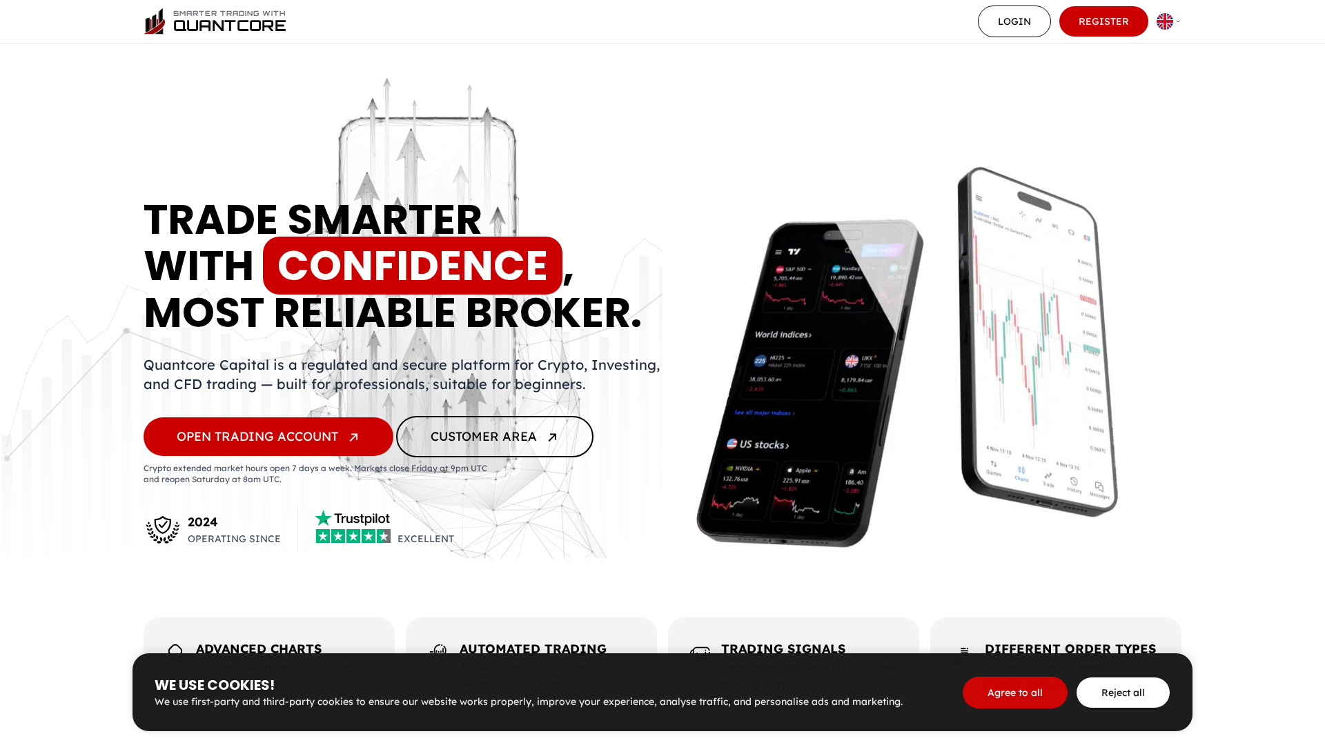 Screenshot of quantcorecapital.cfd
