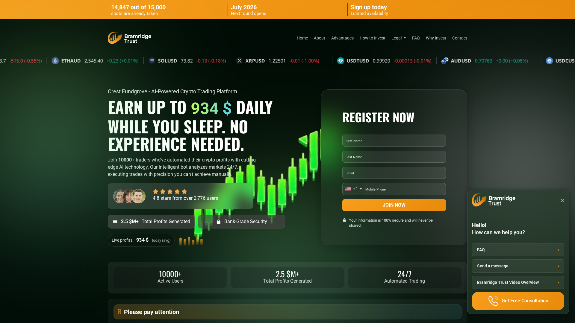 Screenshot of crest-fundgrove.ca