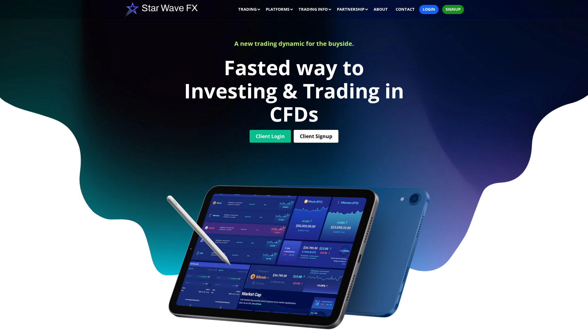 Screenshot of starwavefxliquidity.com
