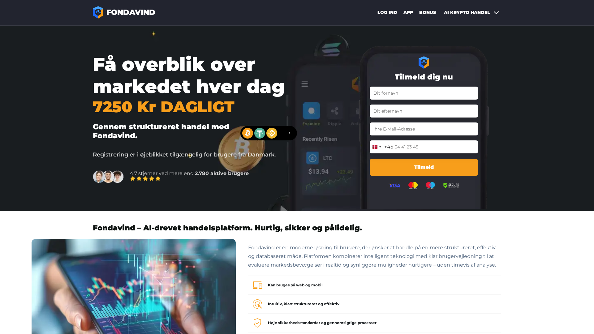 Screenshot of fondavindai.com