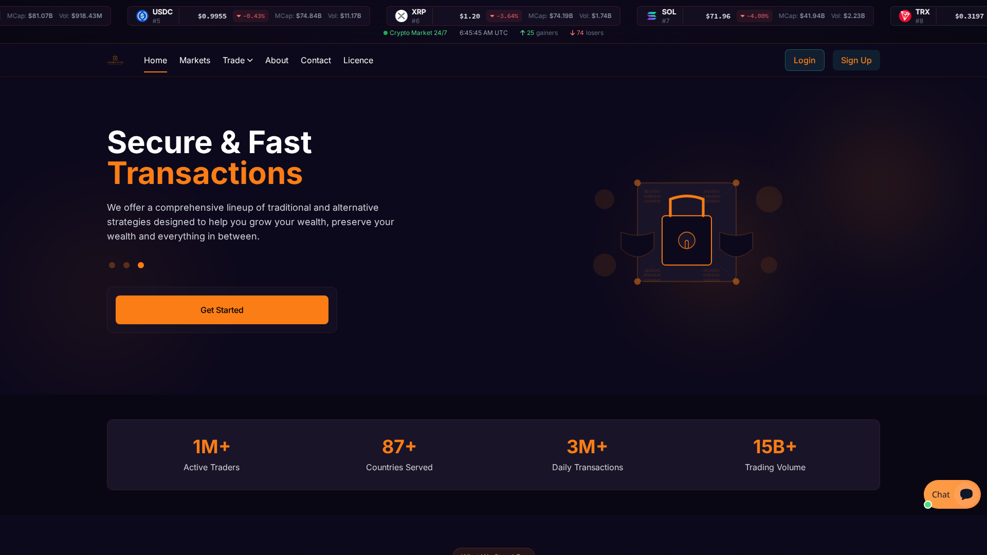 Screenshot of nexorafunds.live