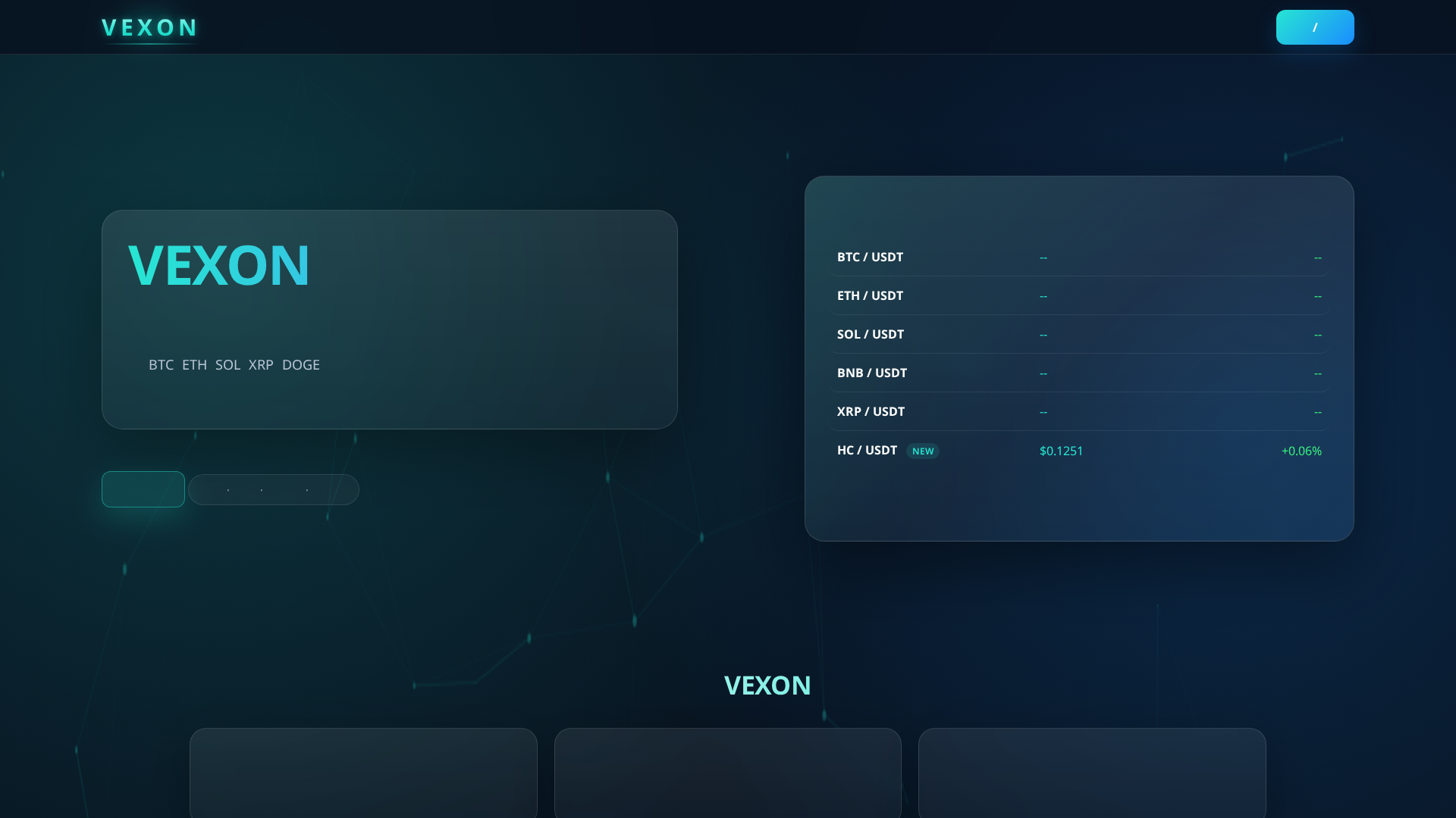 Screenshot of vexonus.com