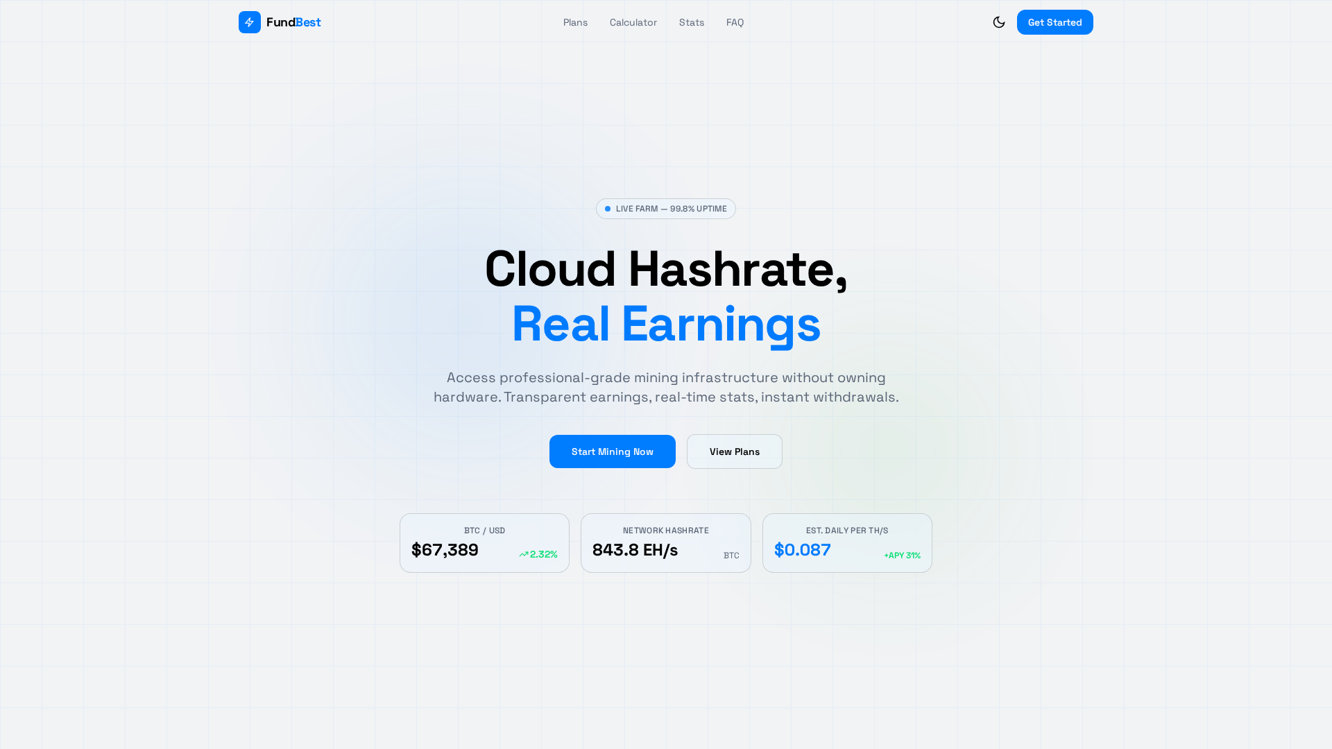 Screenshot of fundbest.app