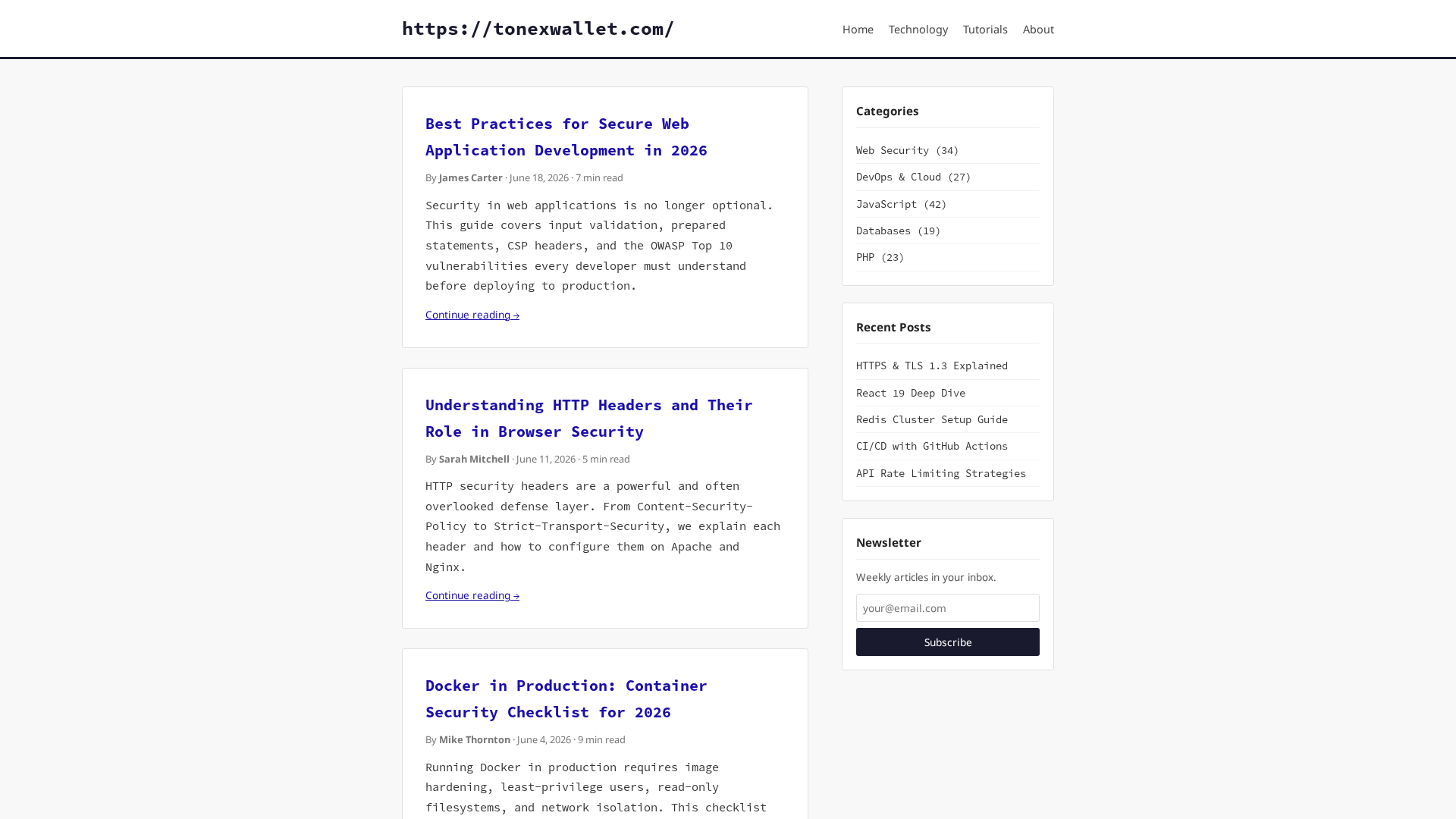 Screenshot of tonexwallet.com
