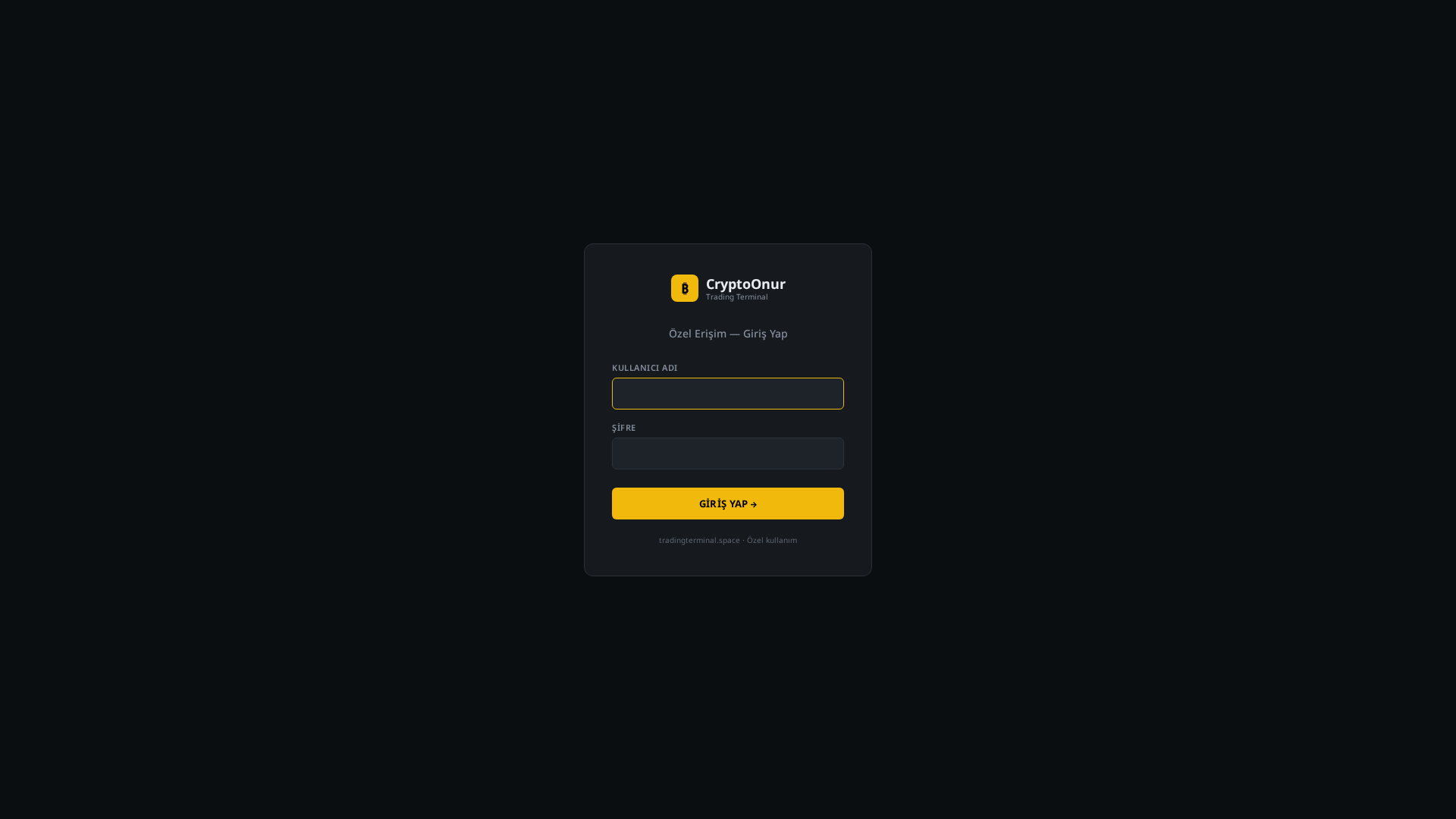 Screenshot of tradingterminal.space