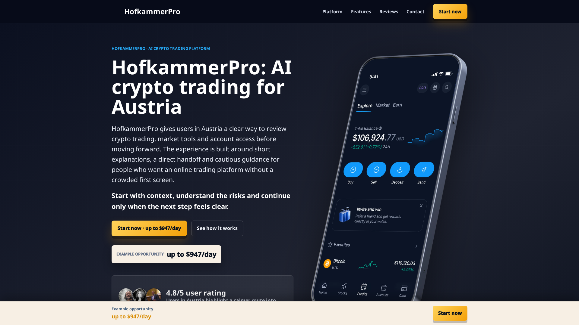 Screenshot of hofkammerpro.com