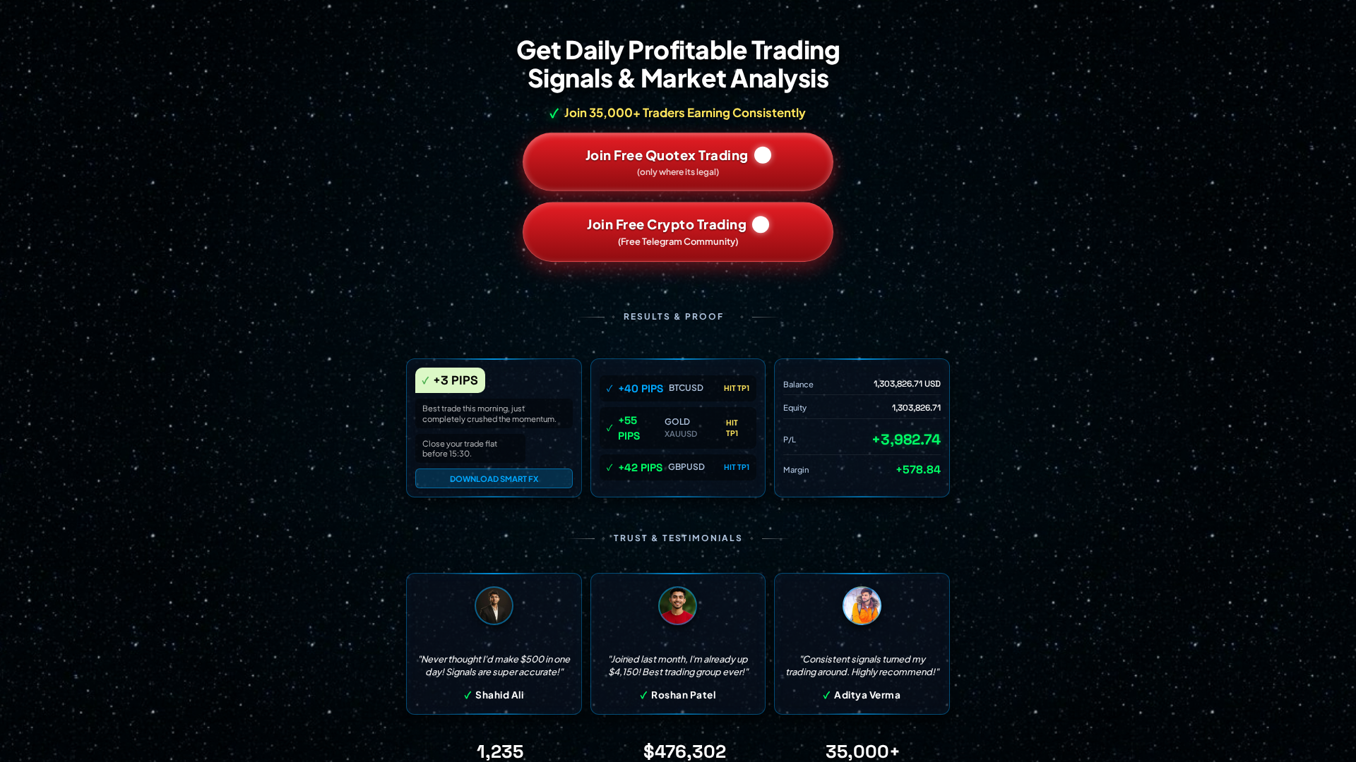 Screenshot of abithetrader.net