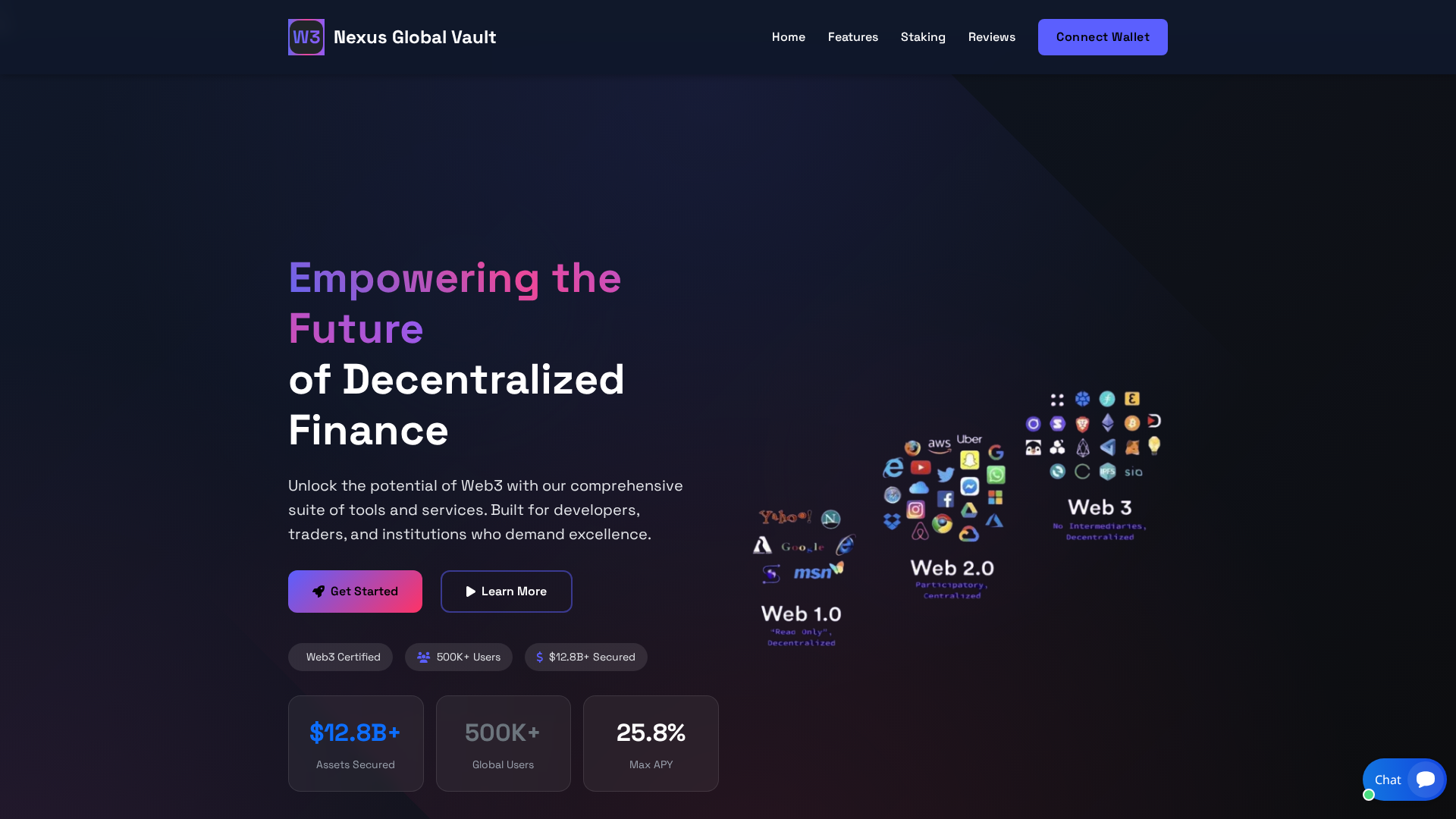 Screenshot of nexusglobis.com