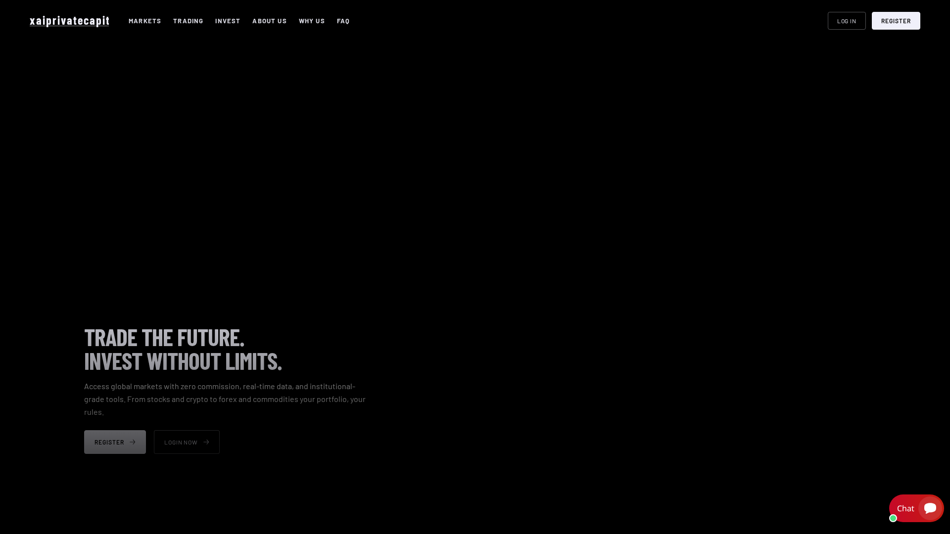 Screenshot of xaiprivatecapital.com