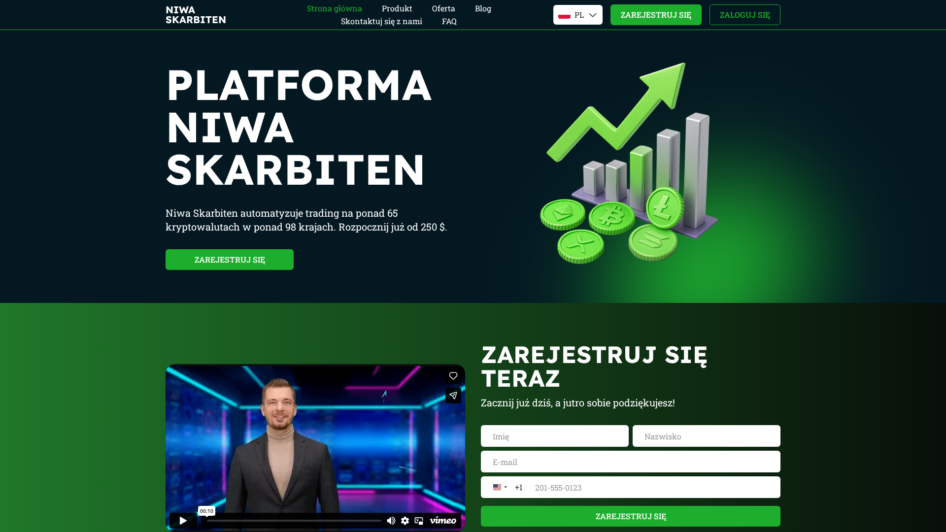 Screenshot of niwaskarbiten.com