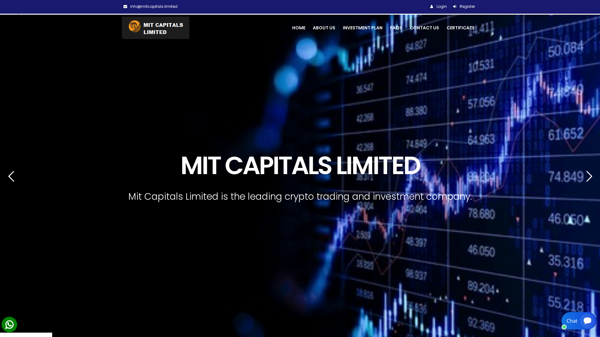 Screenshot of mitt-captals.pro