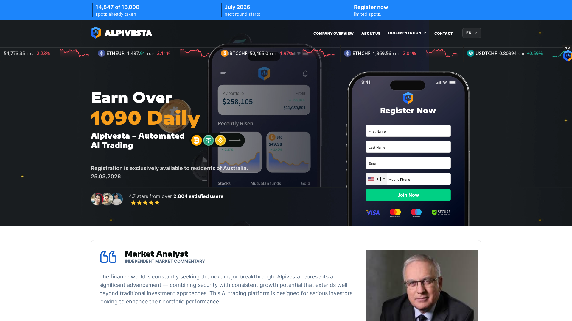 Screenshot of alpivesta.top