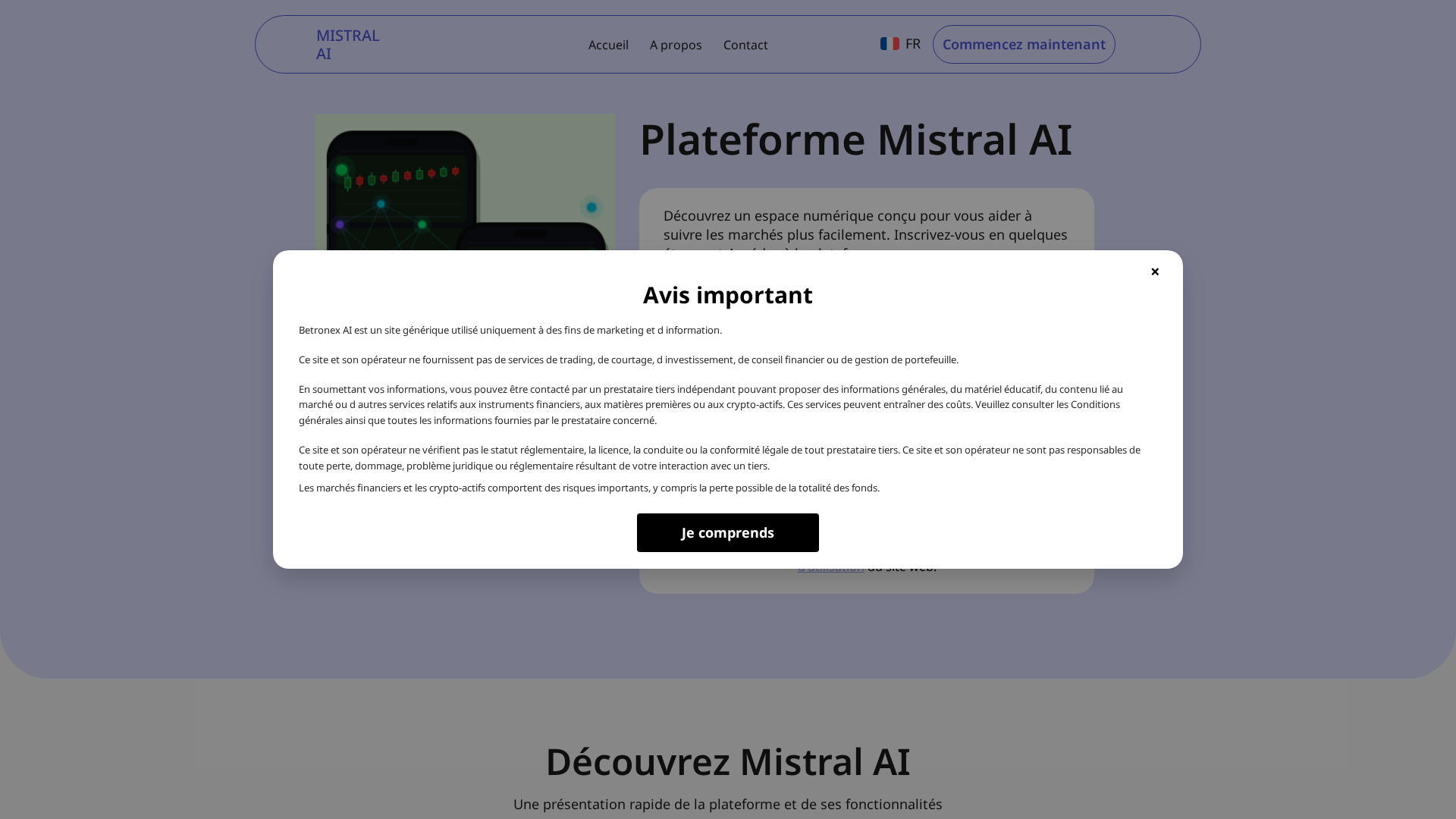 Screenshot of mistral-ai.sbs