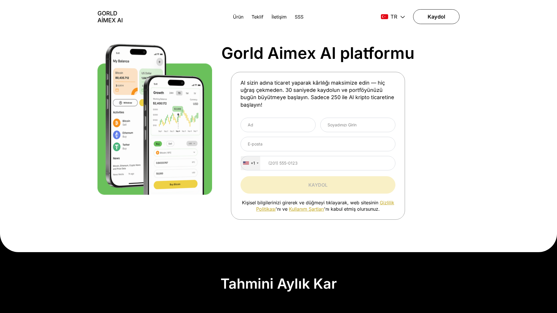 Screenshot of gorld-aimex-ai.sbs