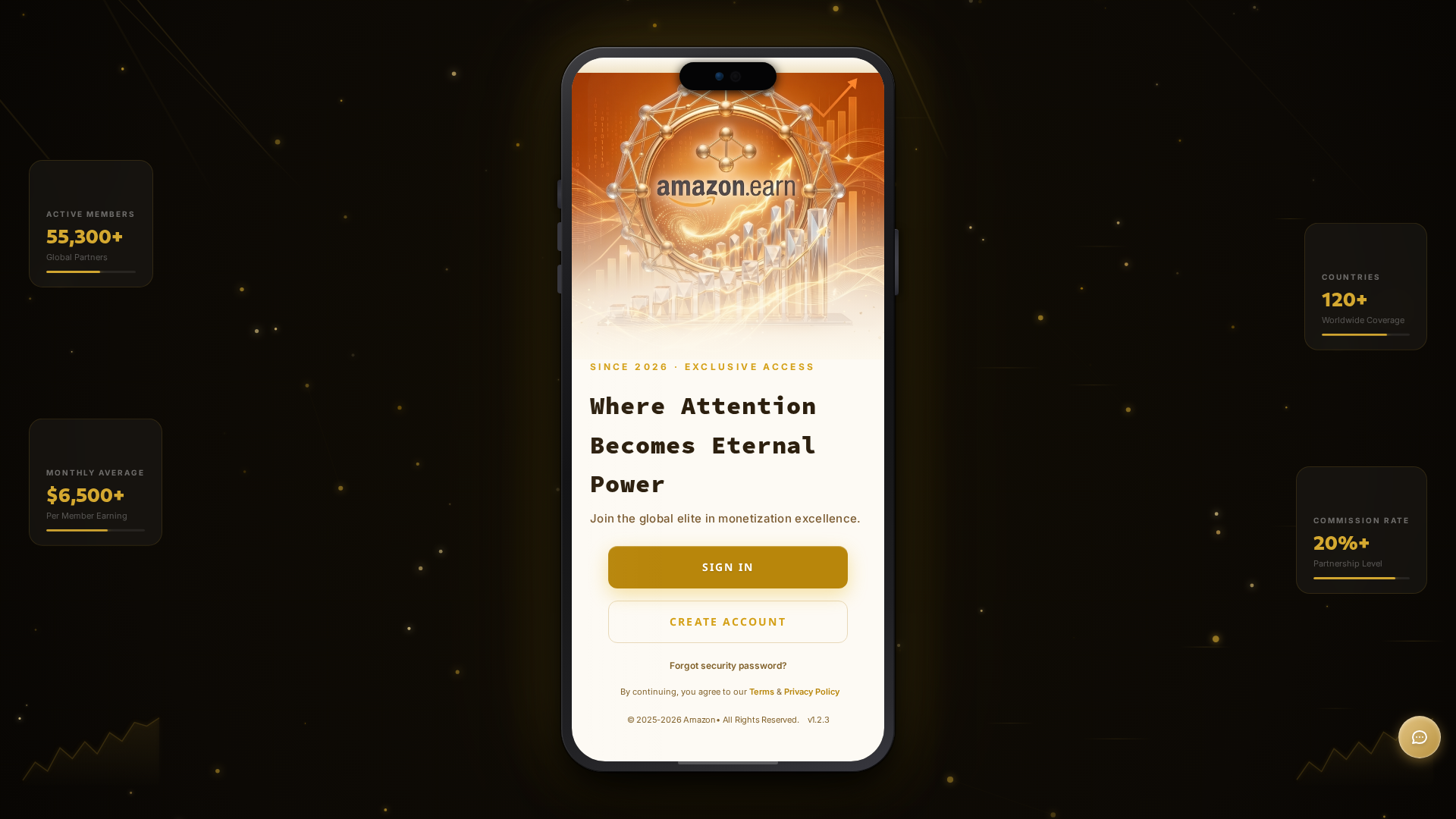 Screenshot of amazon-earn.com