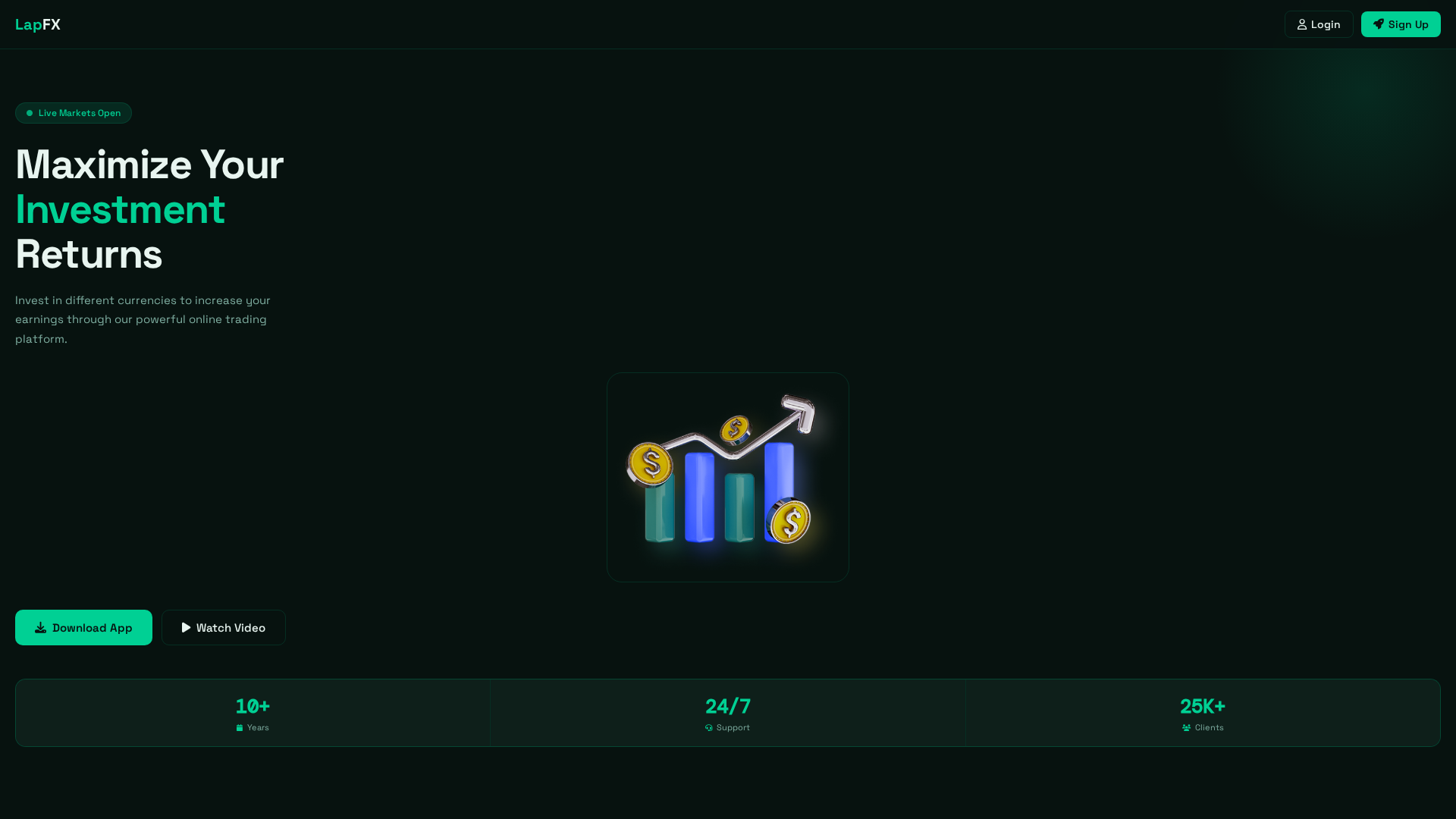 Screenshot of lapfx.in