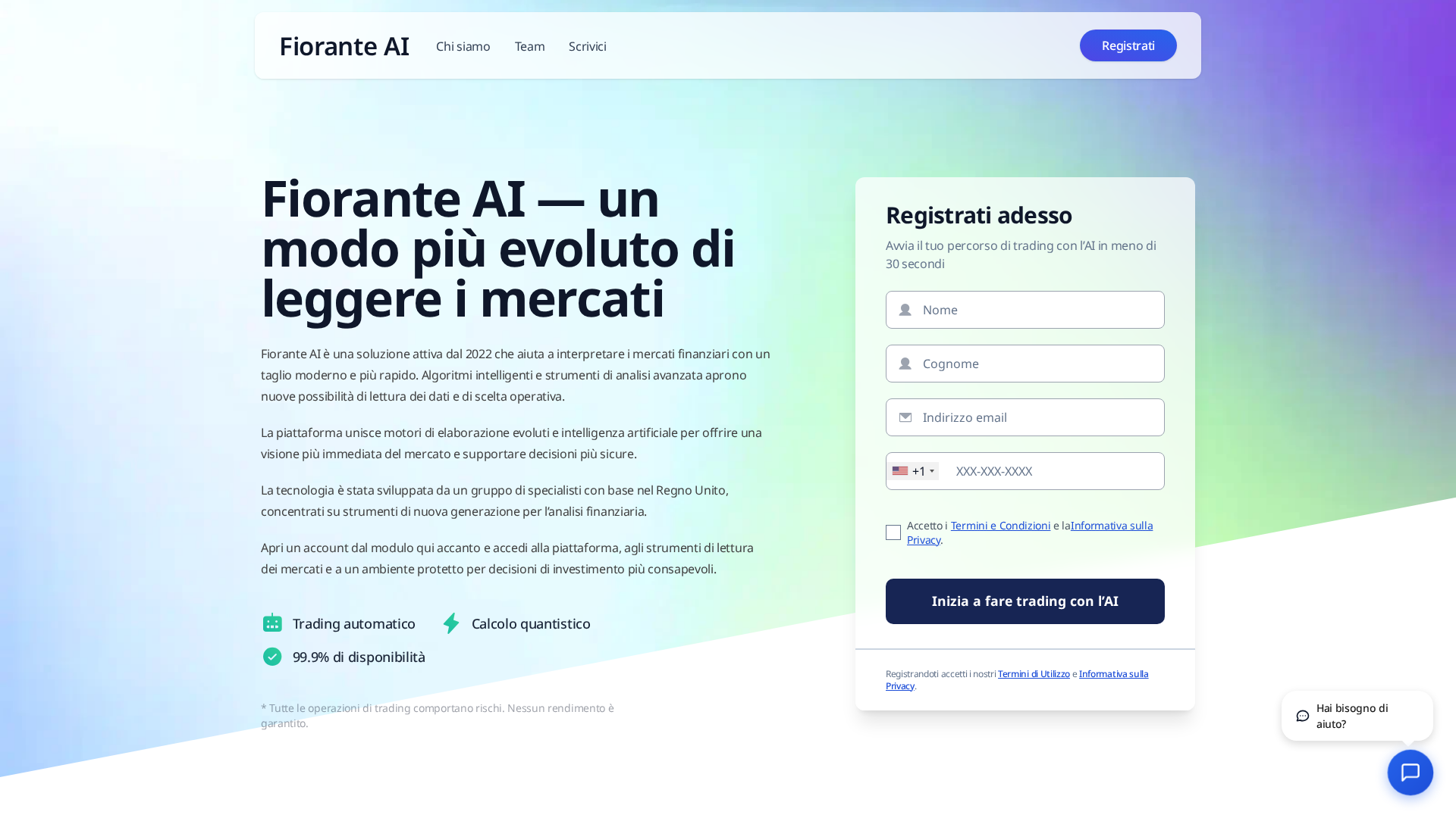 Screenshot of fioranteai-ai.com