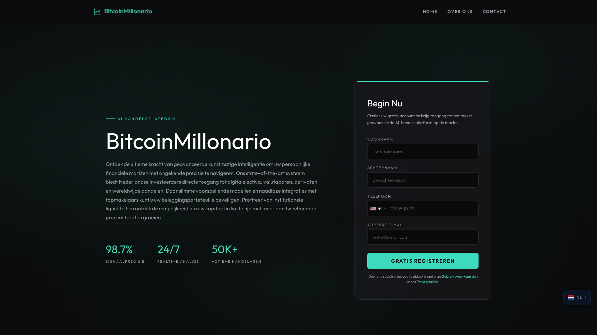 Screenshot of bitcoinmillonario-ai.com