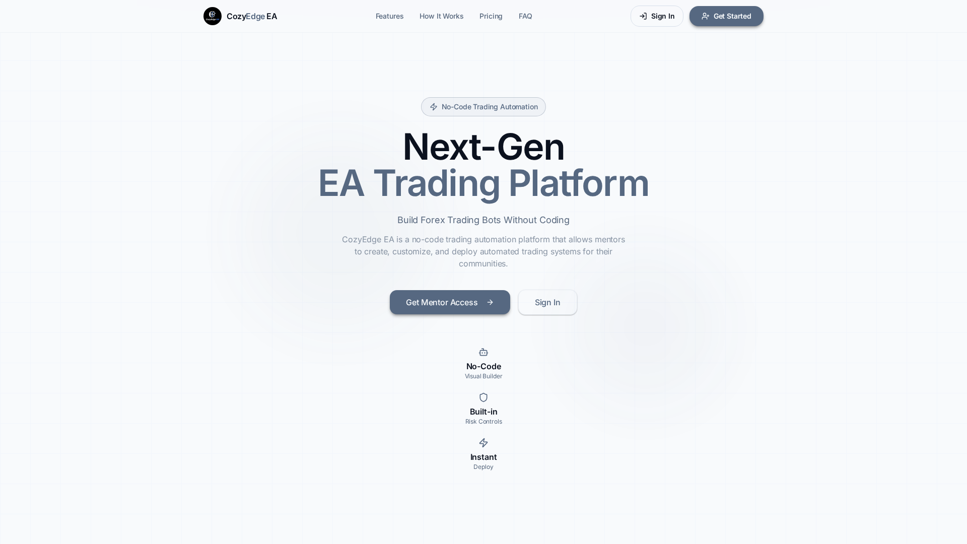 Screenshot of cozyedge-ea.com