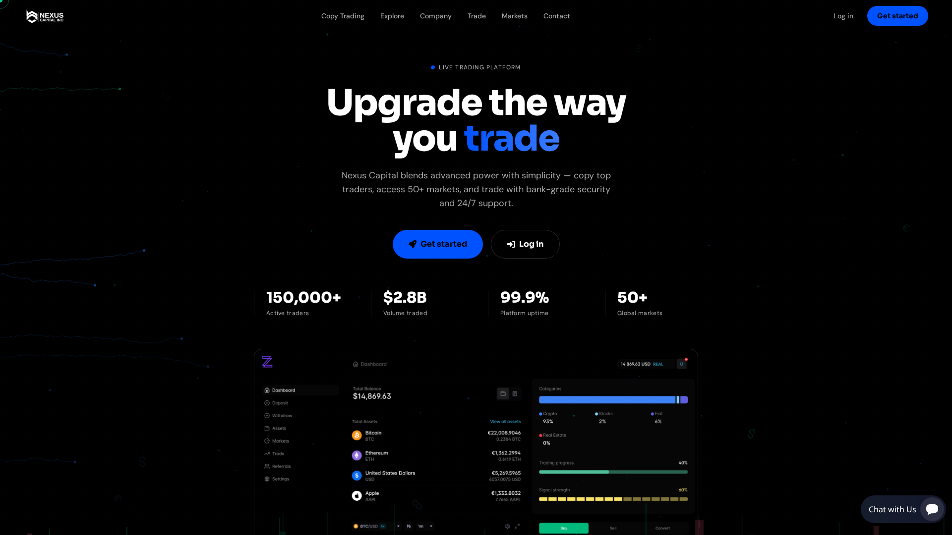 Screenshot of nexuscapitallc.com
