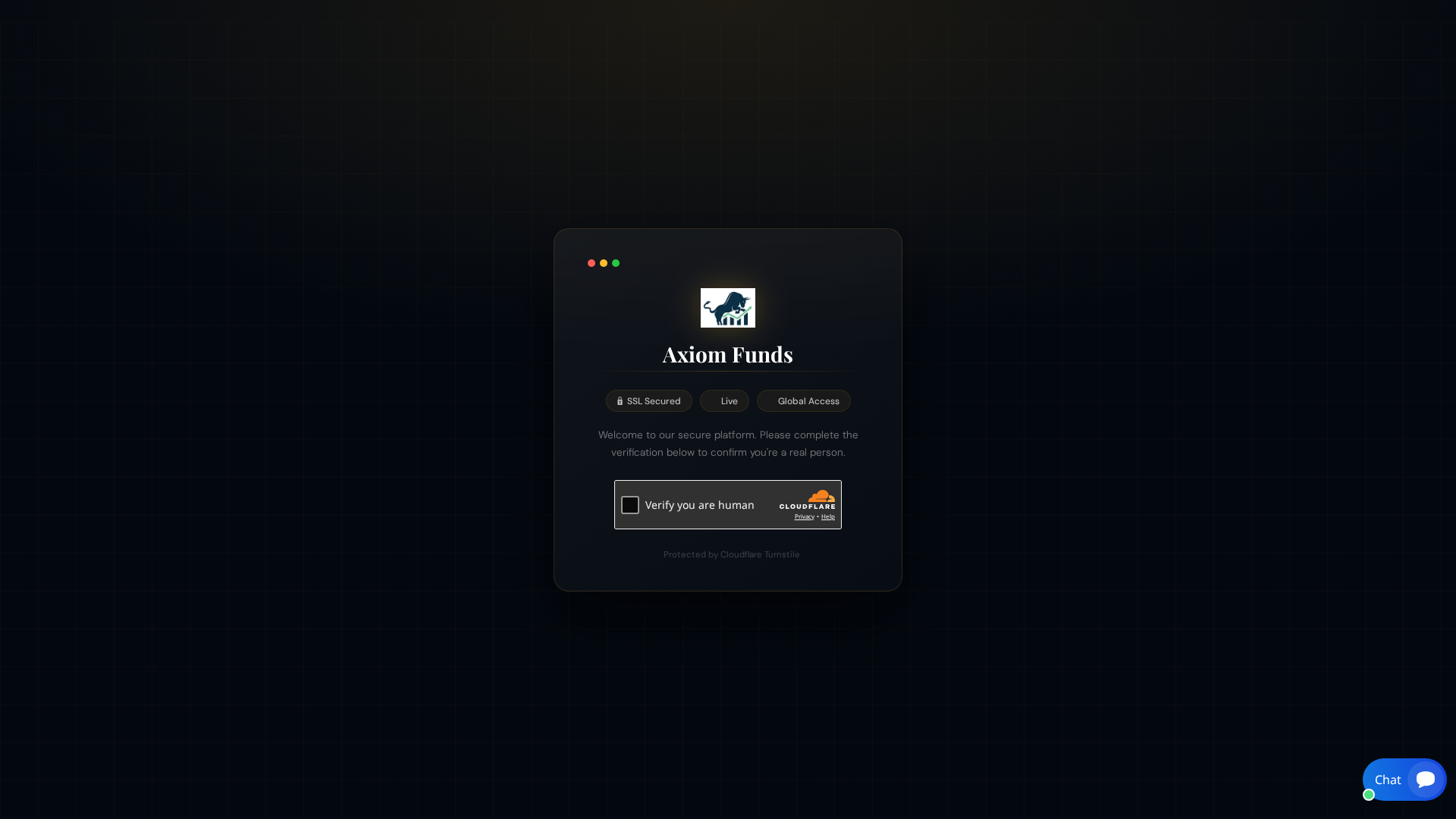 Screenshot of axioms-funds.com