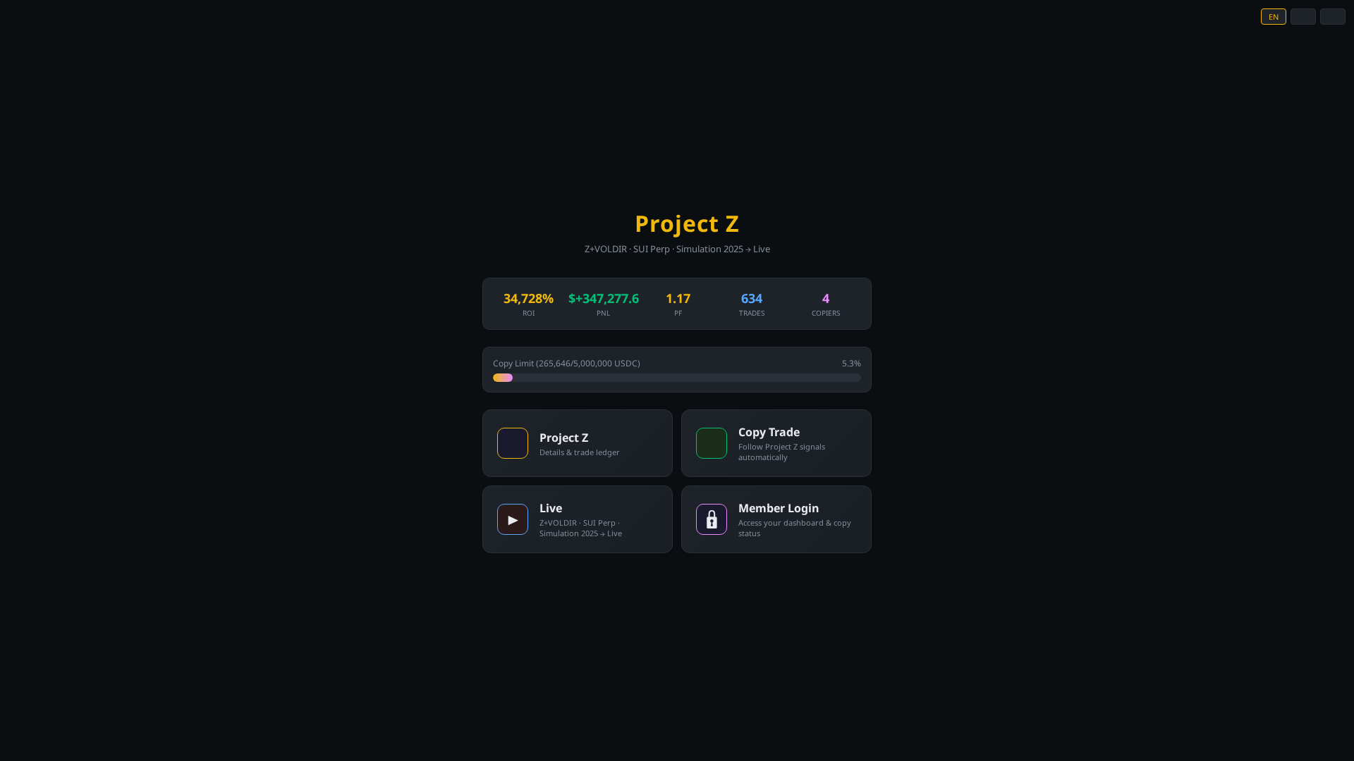 Screenshot of autotradebot.xyz