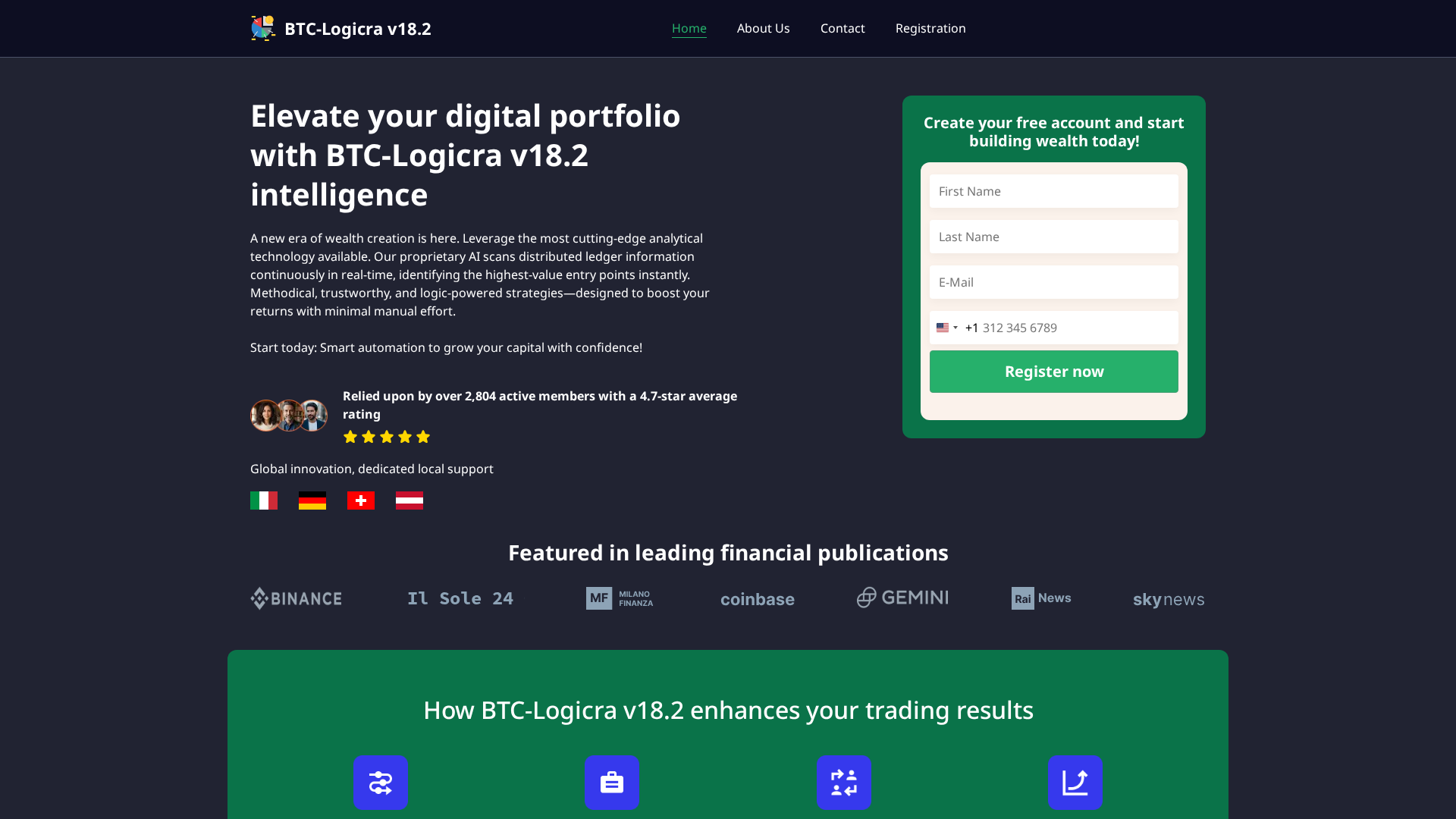 Screenshot of btc-logicra-v182.com