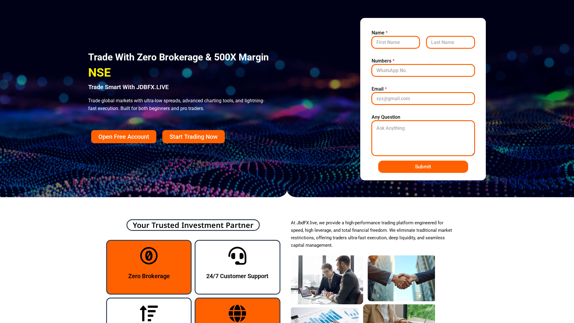 Screenshot of jbdfx.live