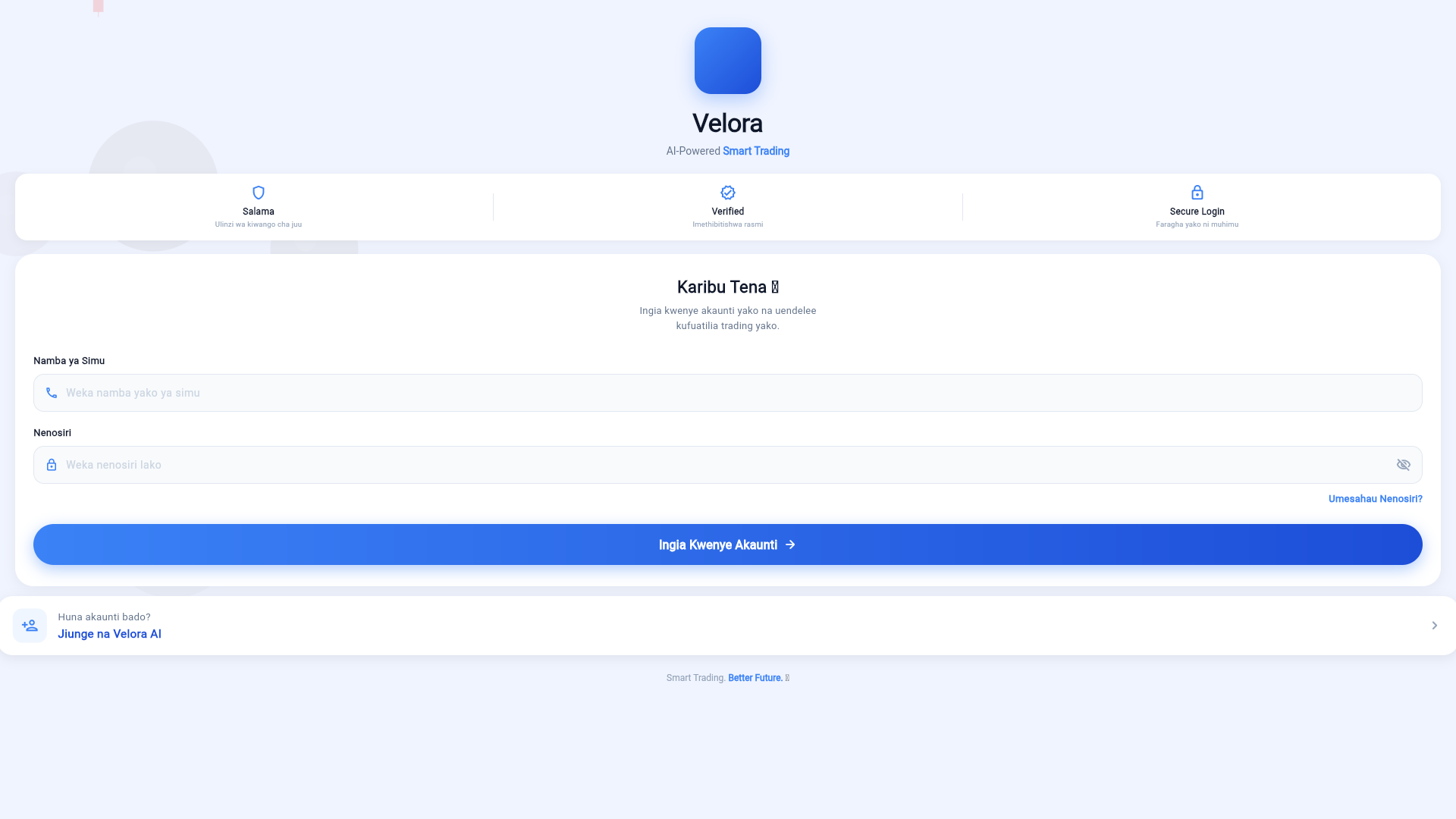 Screenshot of verolatrading.com