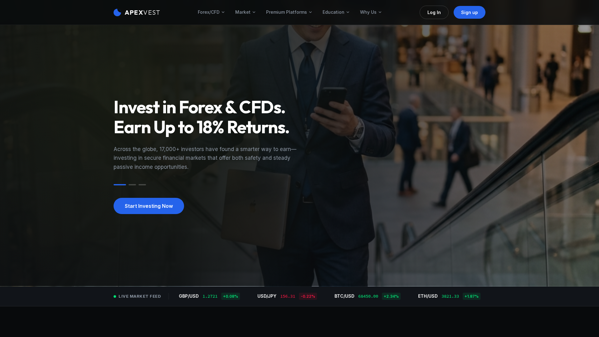 Screenshot of apexvestinc.xyz