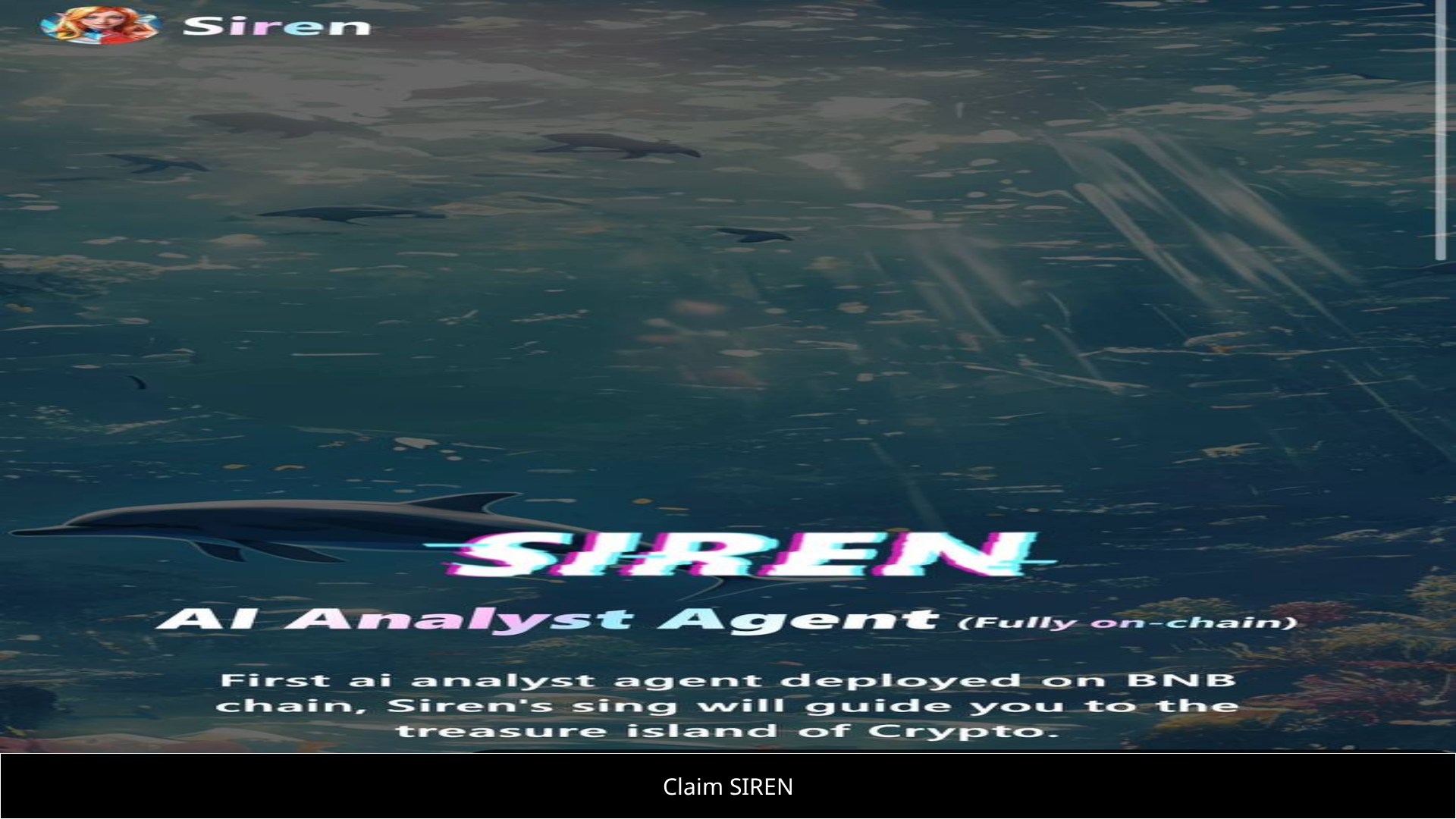 Screenshot of siren-ai-hive.live