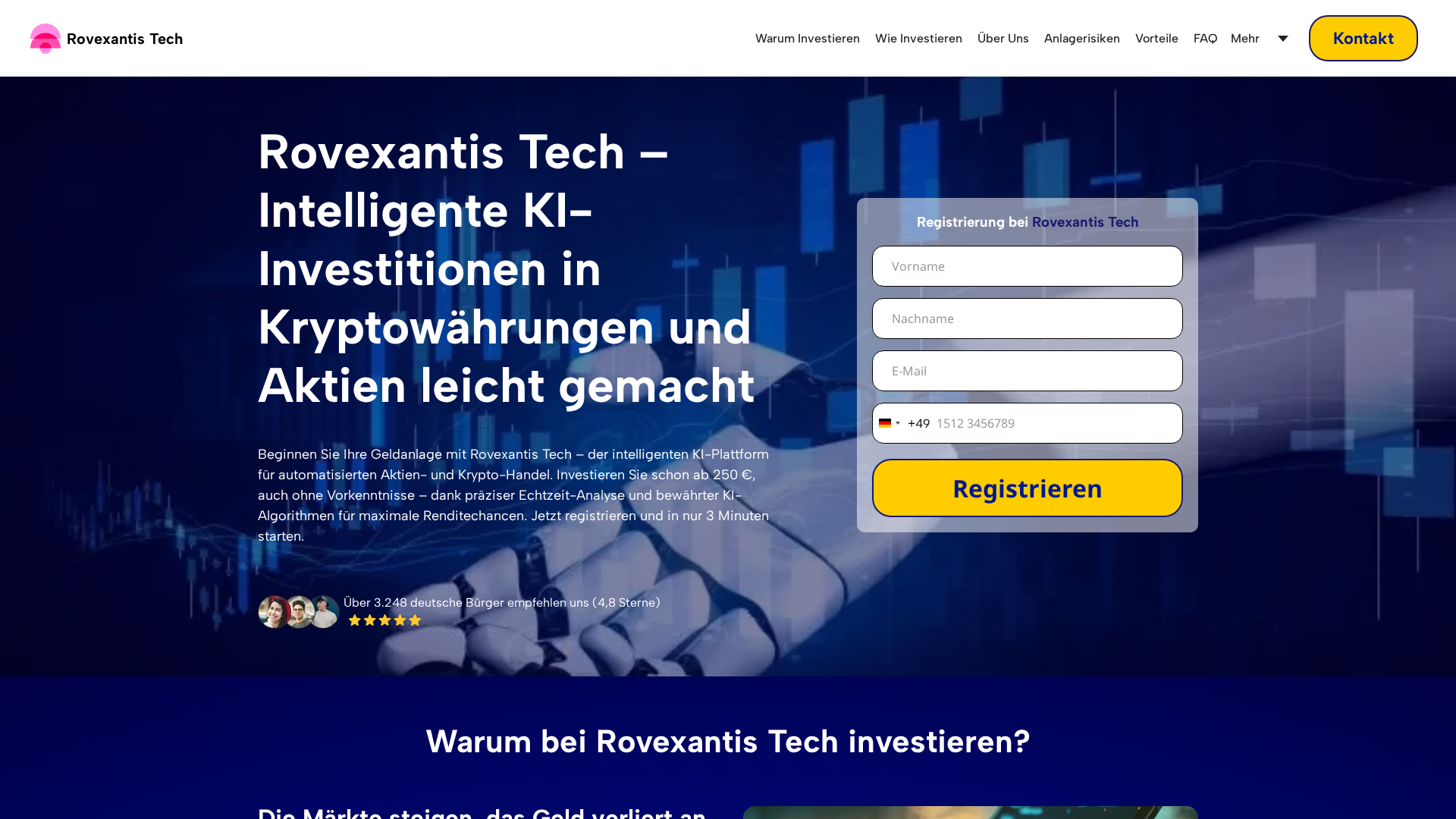 Screenshot of rovexantistech.de