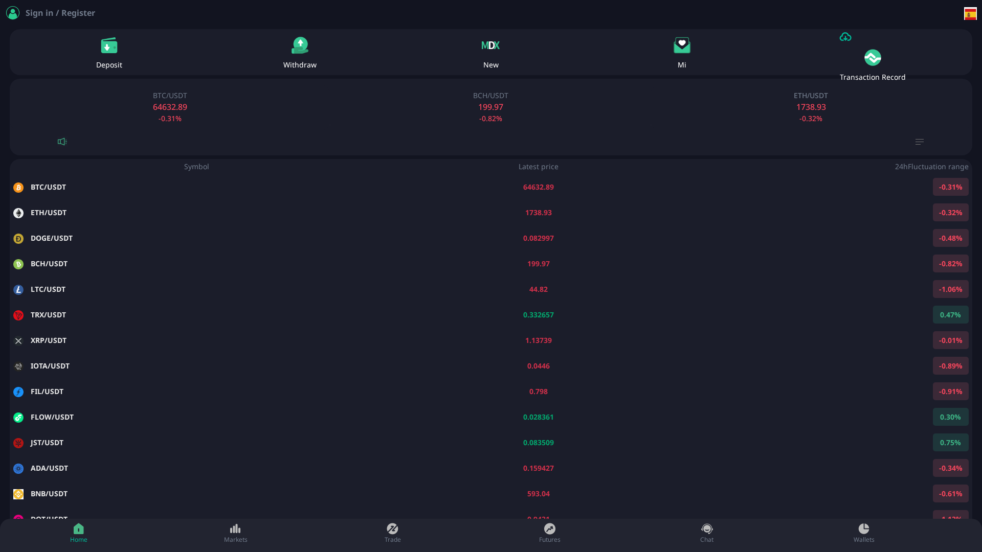 Screenshot of coinex9.xyz