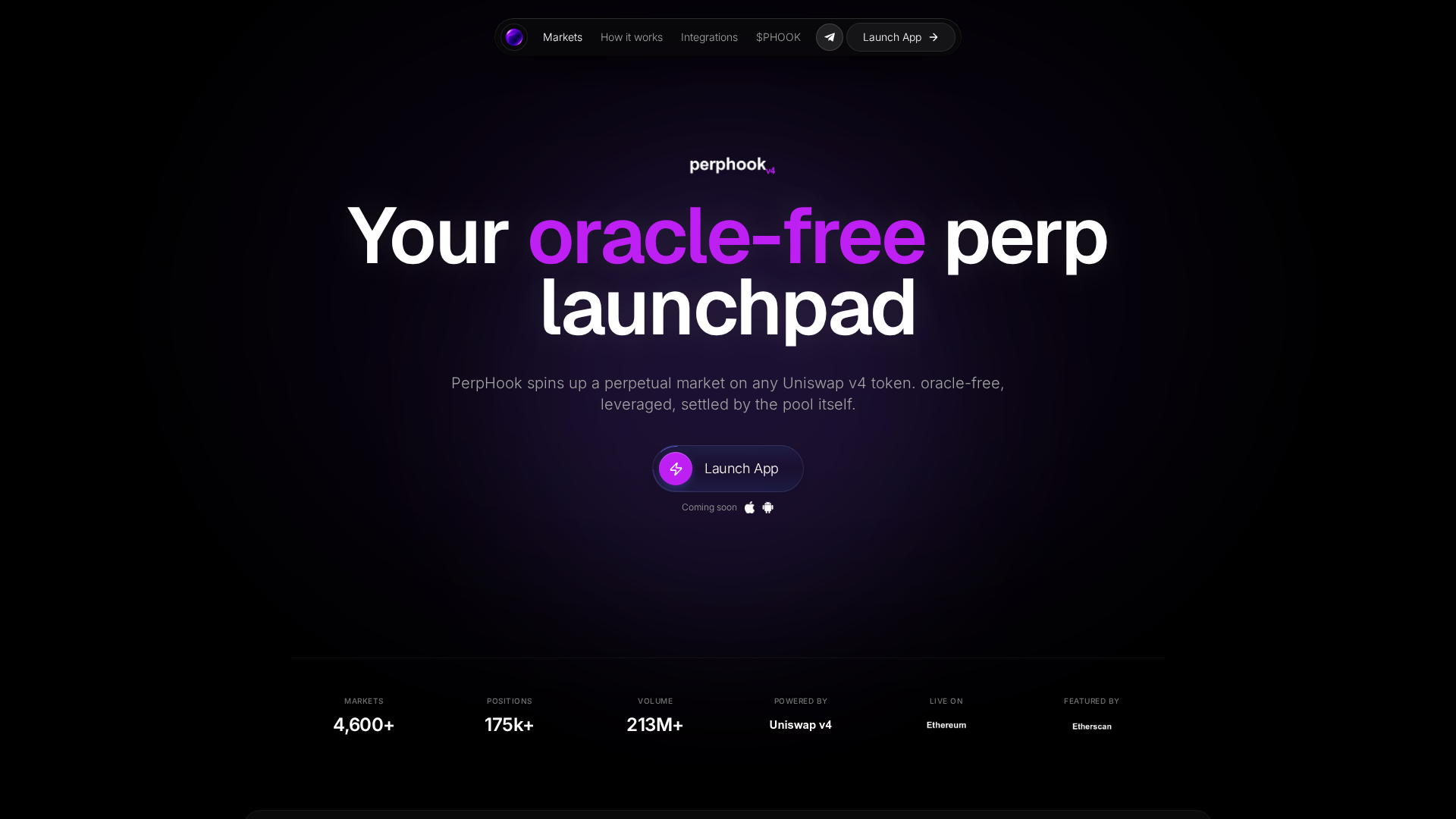 Screenshot of perphook.trade
