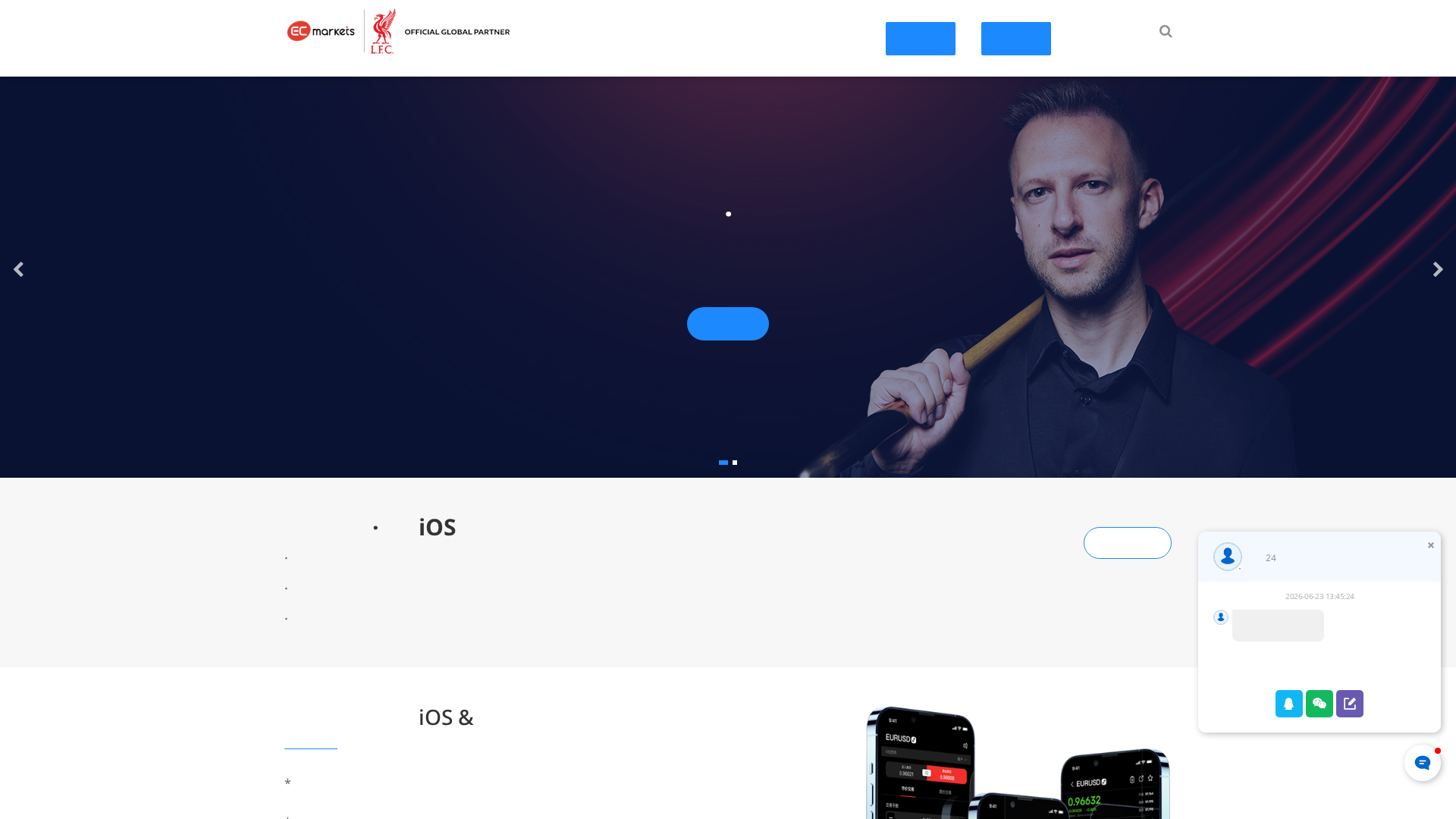 Screenshot of ecmarkexs.com