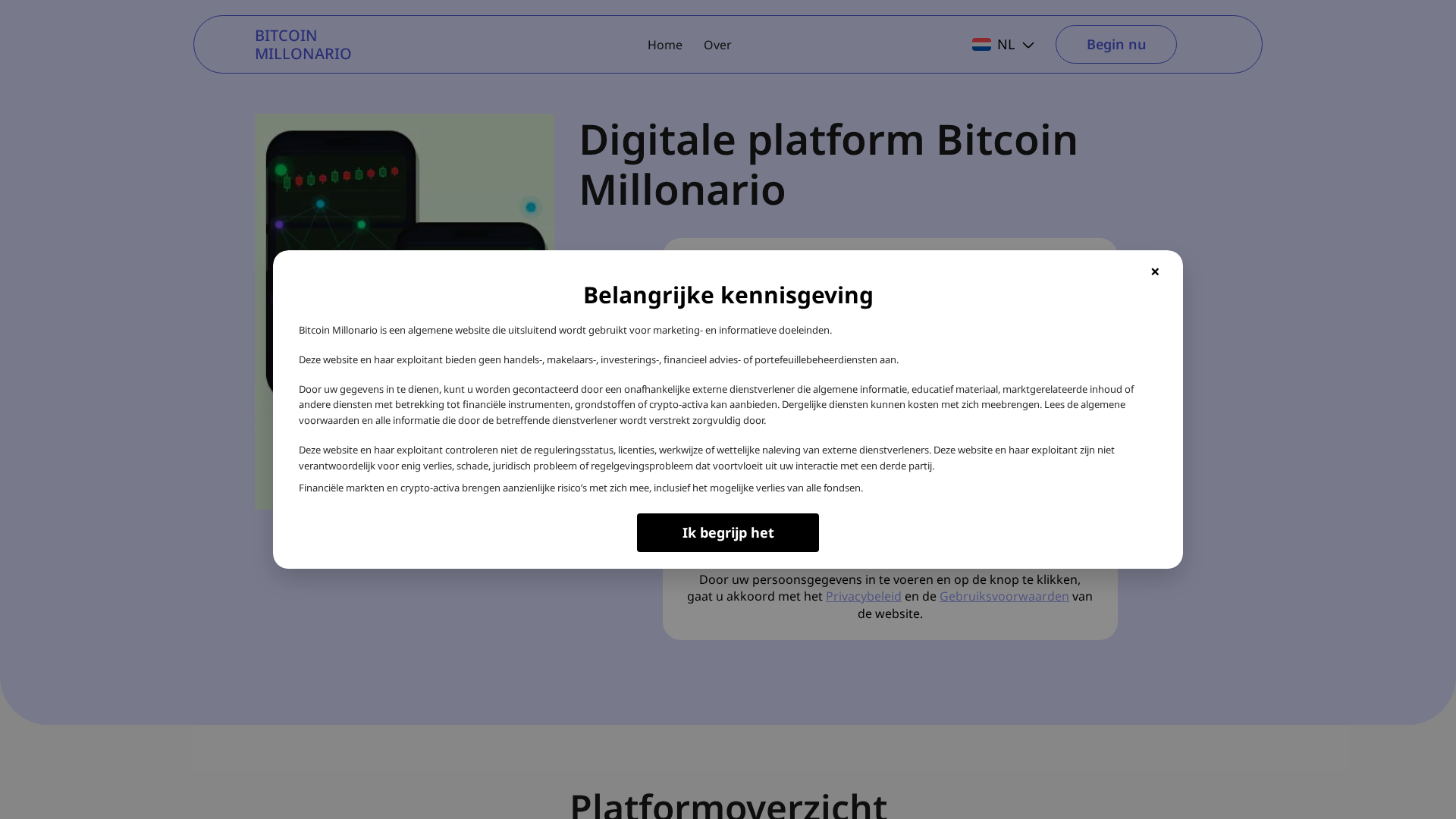 Screenshot of bitcoin-millonario-nl.live