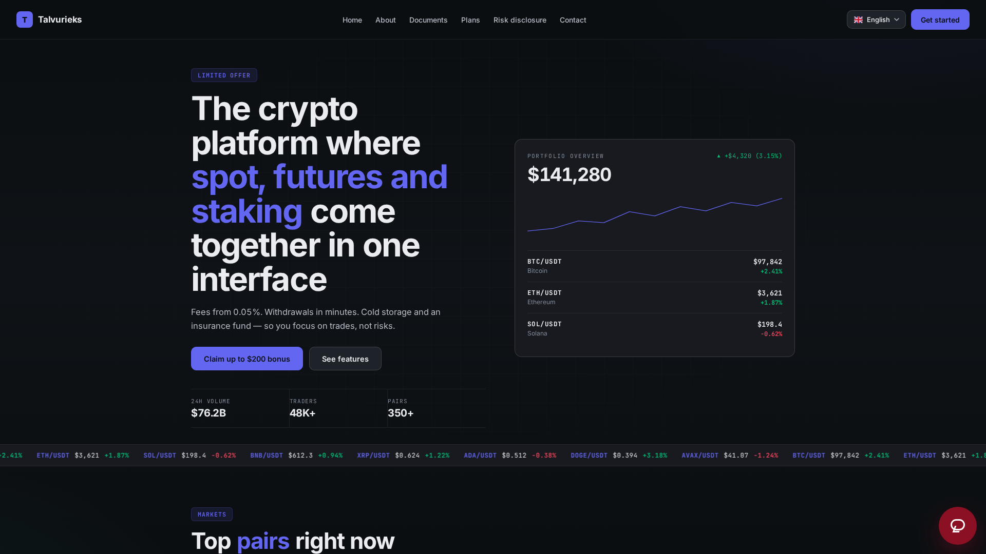 Screenshot of talvurieks-ai.com