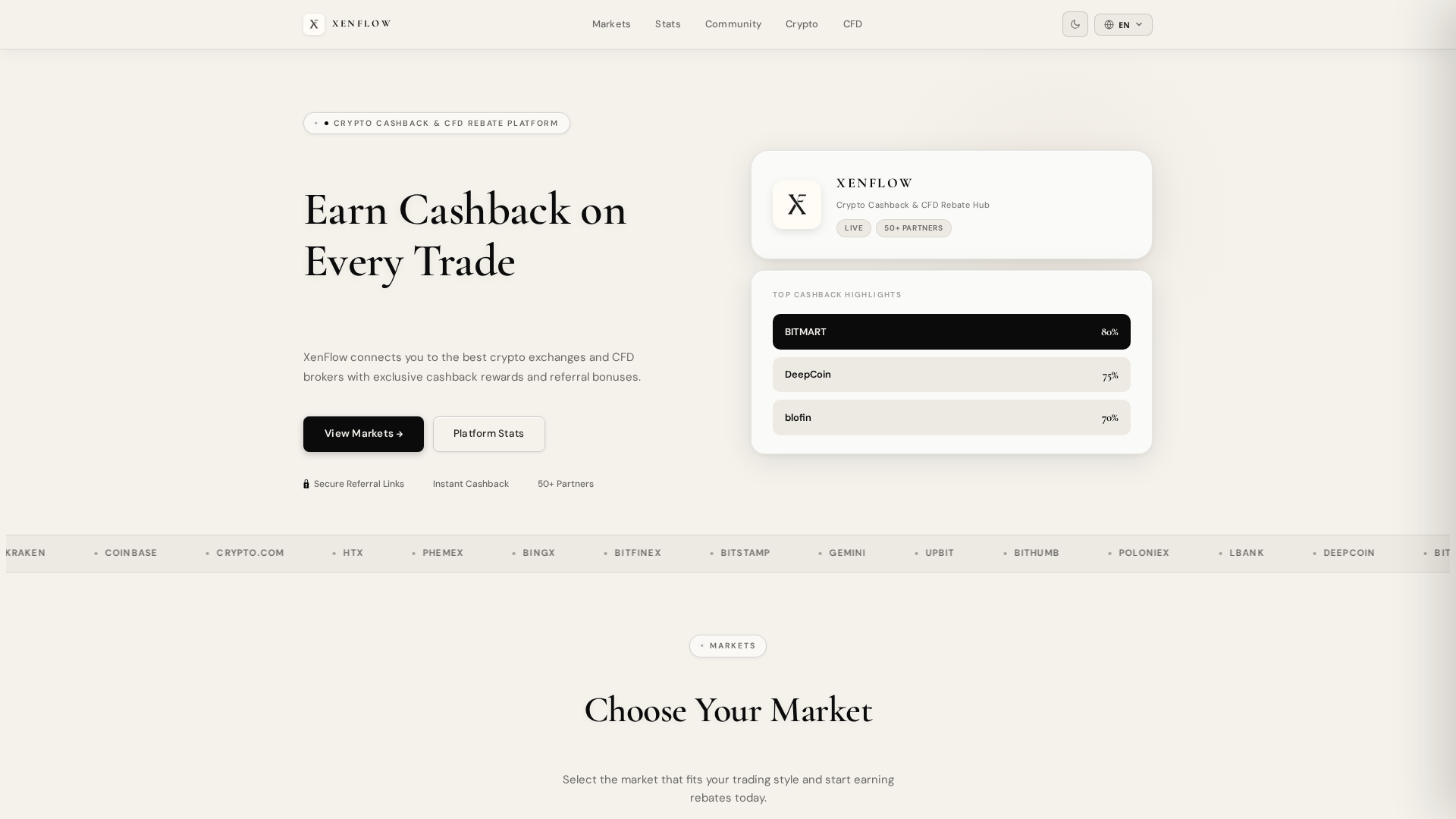 Screenshot of xenflow.app