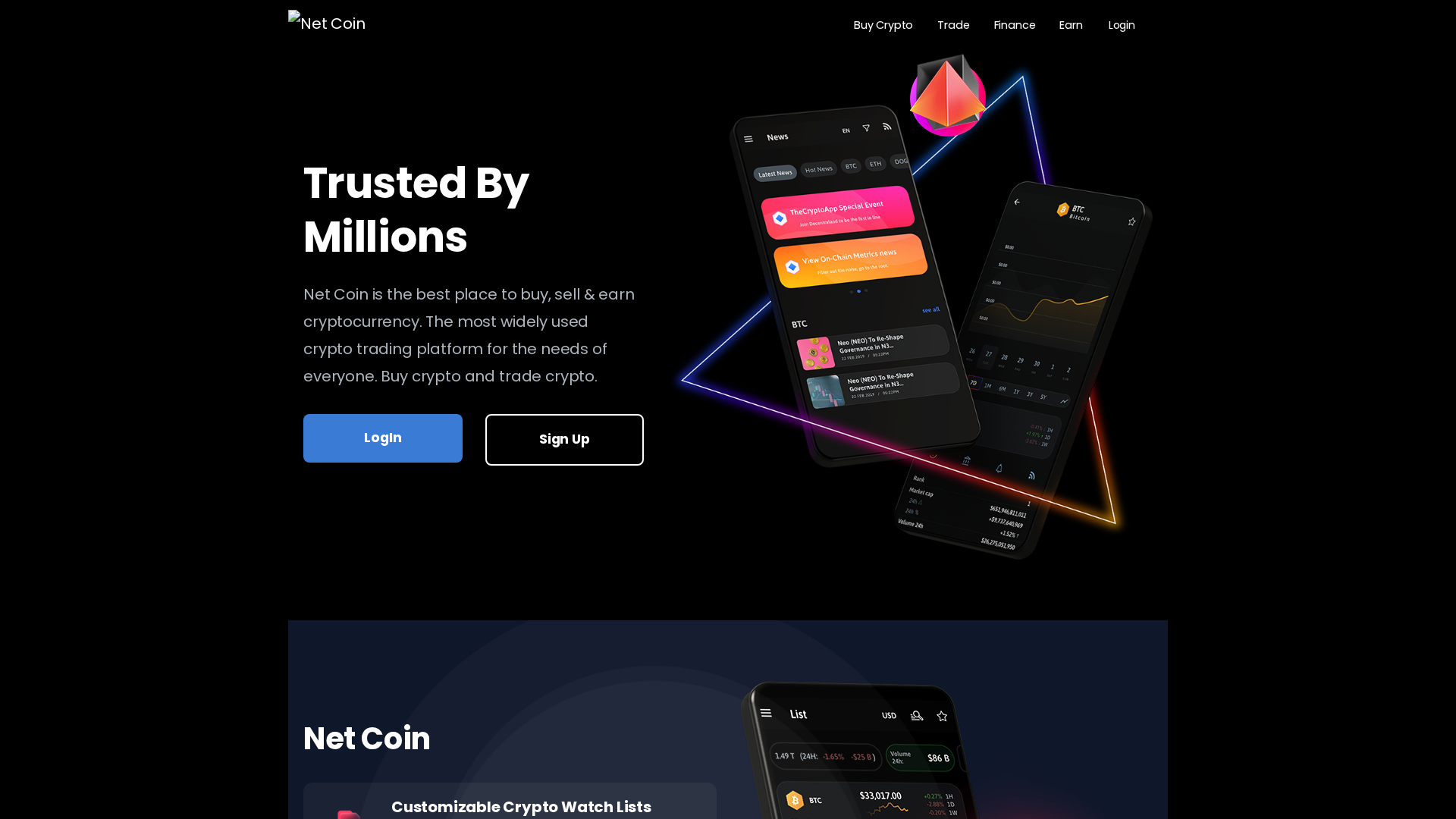 Screenshot of netcoinchain.site