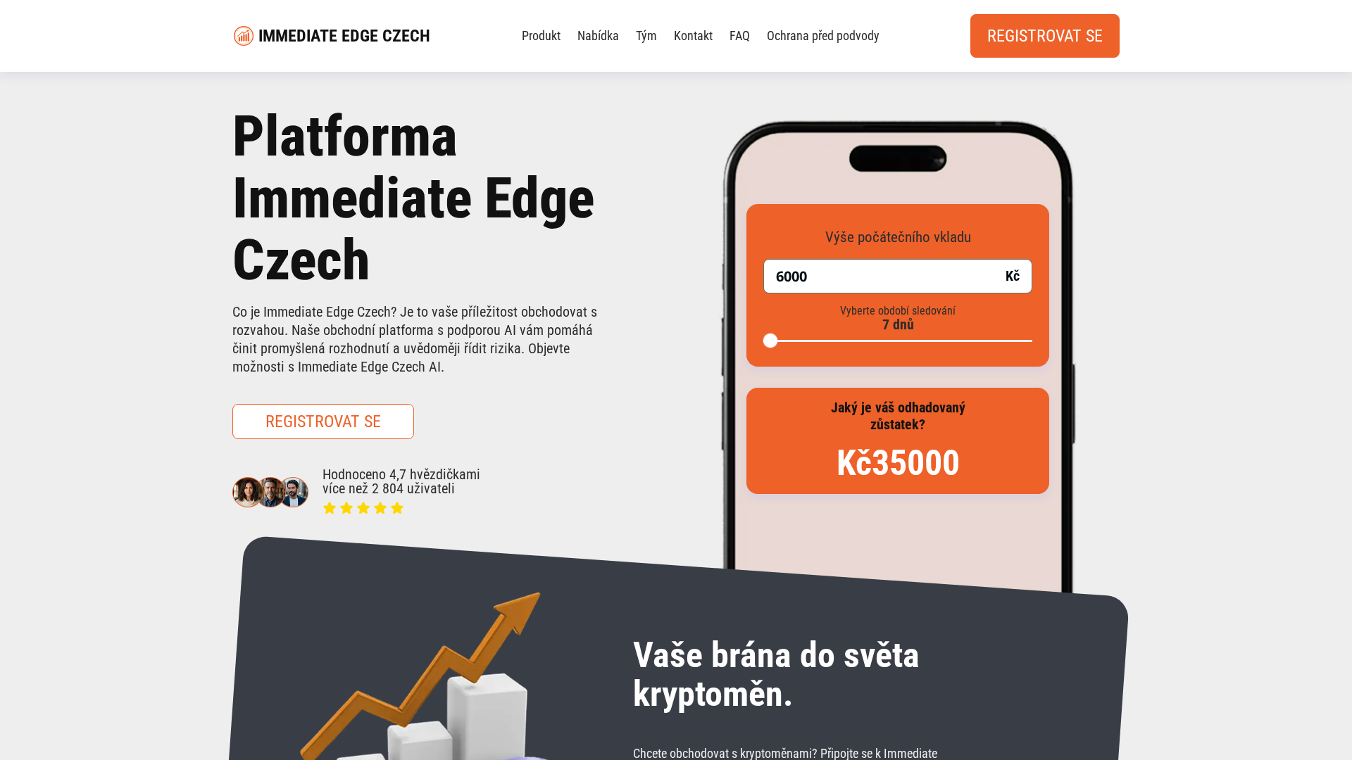 Screenshot of immediate-edge-czech.com