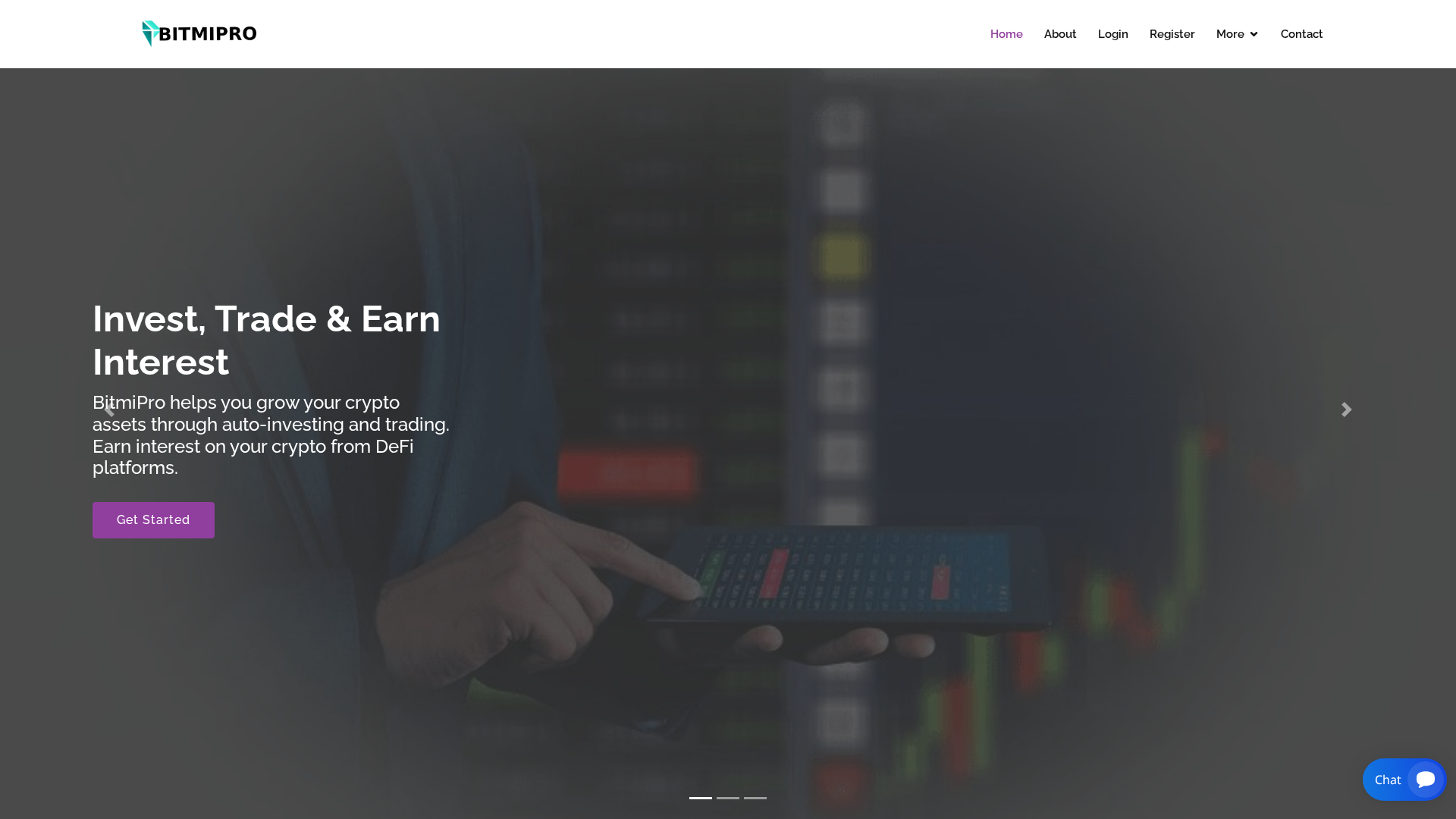 Screenshot of bitmipro.com
