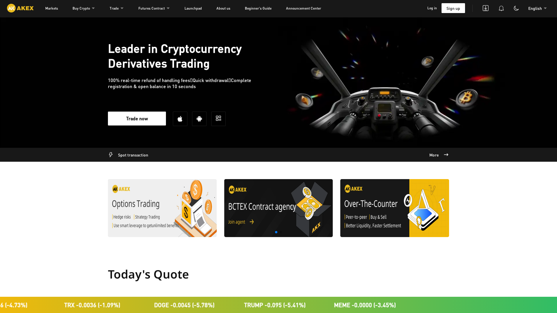 Screenshot of ak47ex.com