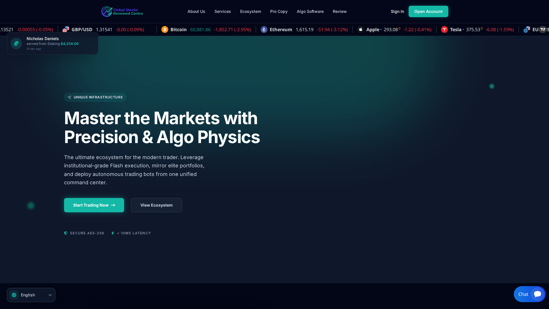 Screenshot of globalstocksrenewedcentre.com