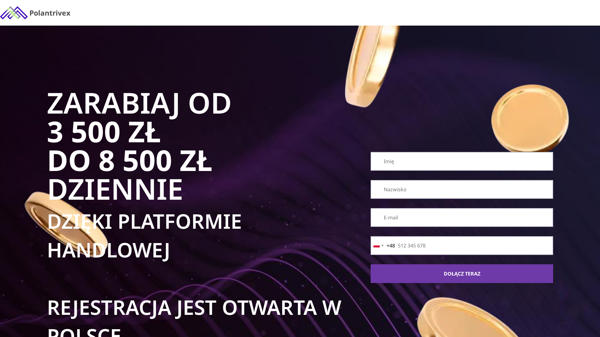 Screenshot of polantrivex.net