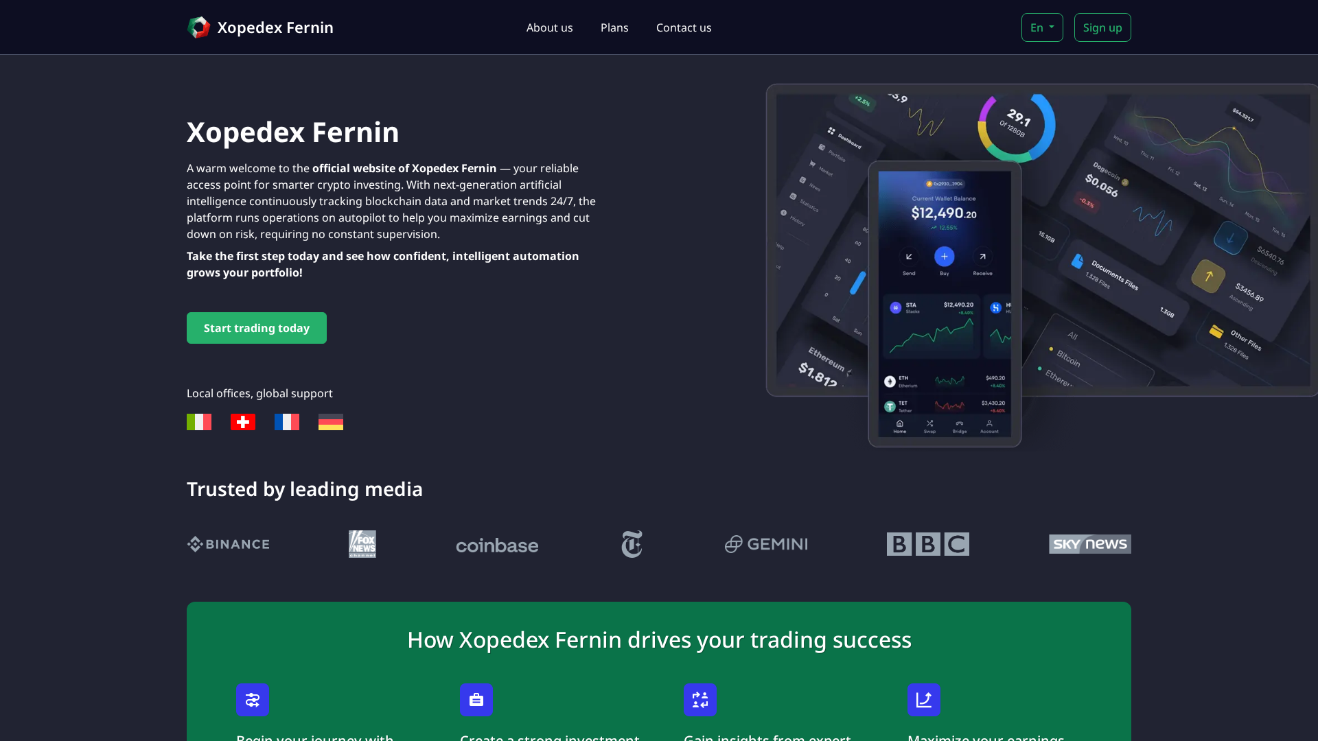 Screenshot of xopedex-fernin.com