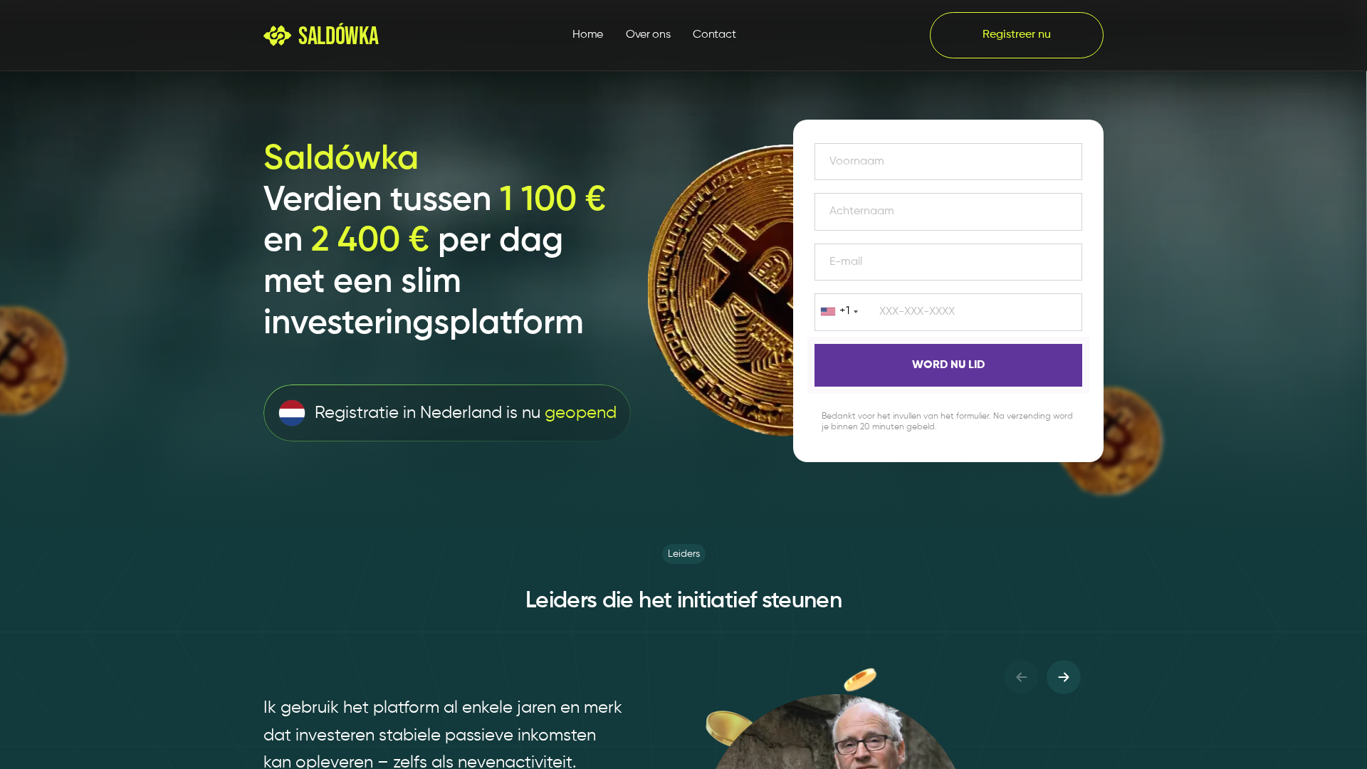 Screenshot of saldowka-ai.com