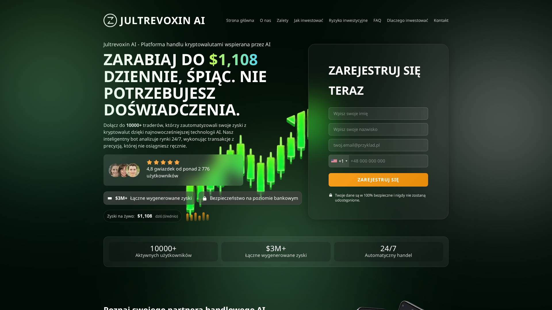 Screenshot of jultrevoxinaitrade.com