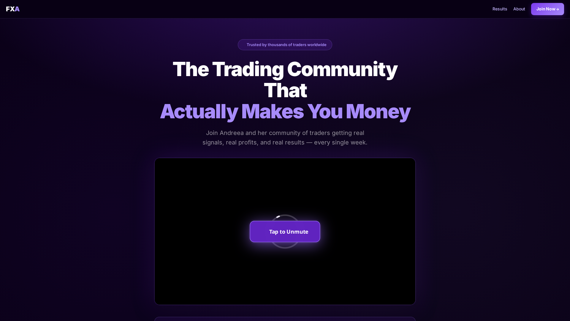 Screenshot of fxatradinggroup.com