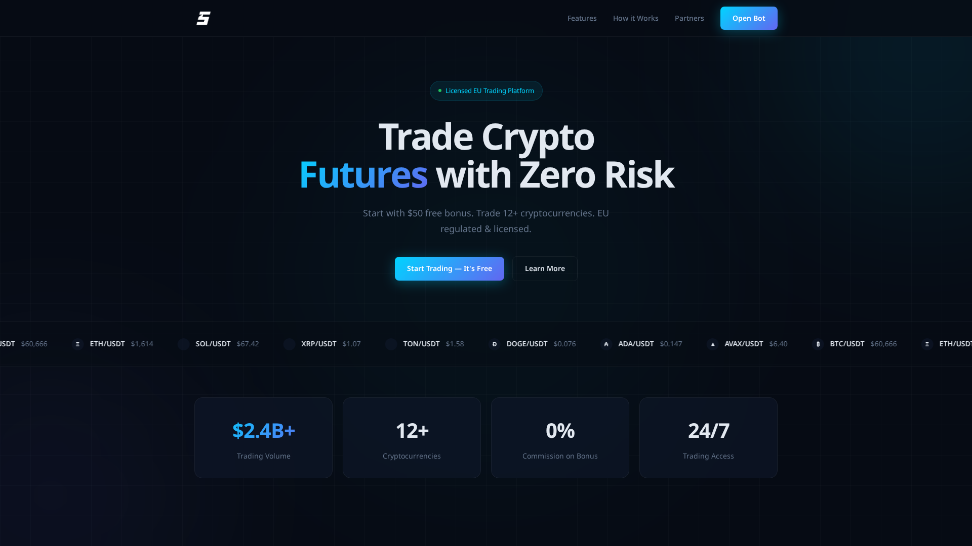 Screenshot of smaecrypto.pro